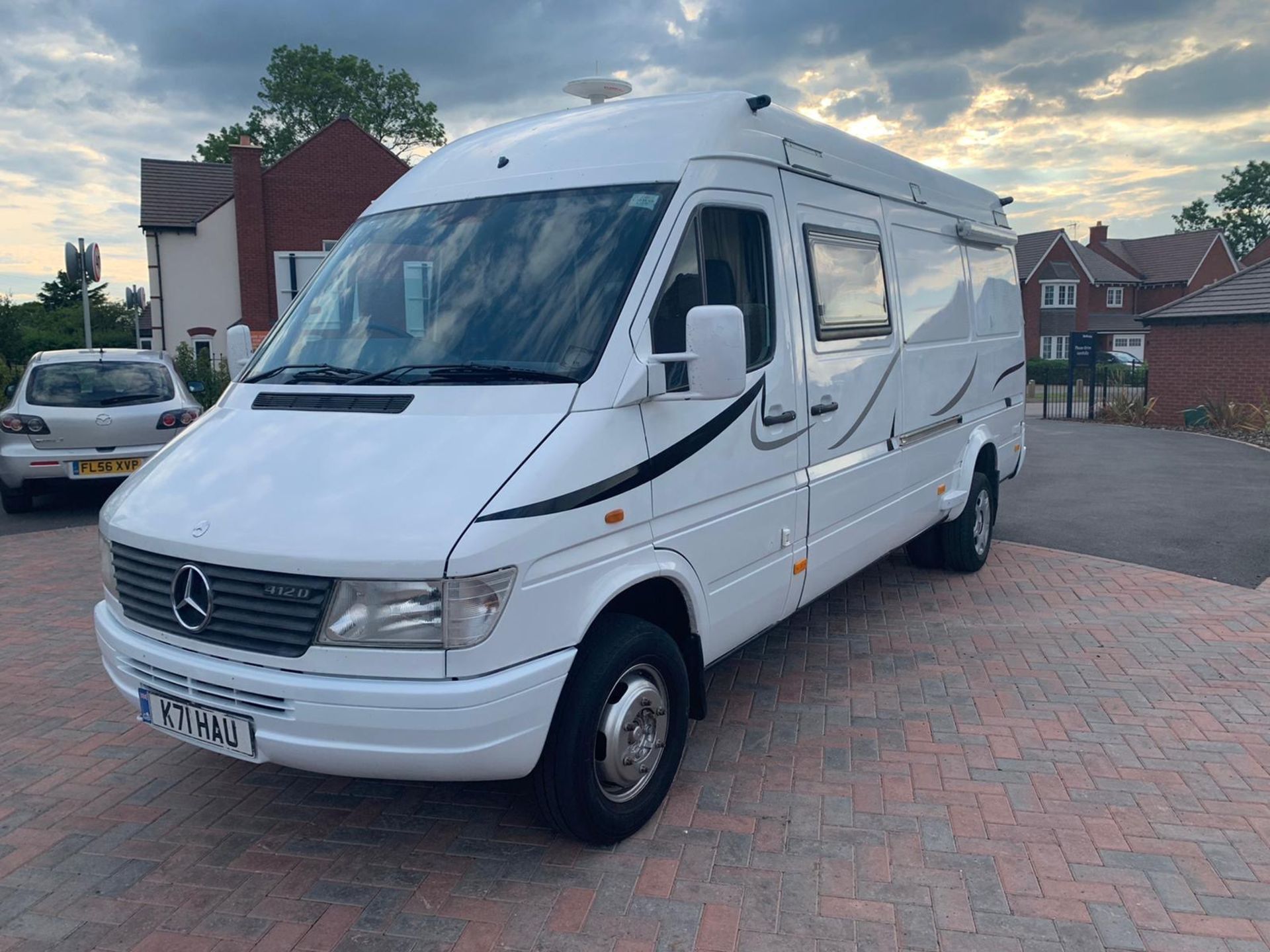 ON SALE MERCEDES SPRINTER 412d "LWB" TWIN WHEEL CAMPER VAN - 1999 REG - FULLY EQUIPPED - 4 BERTH