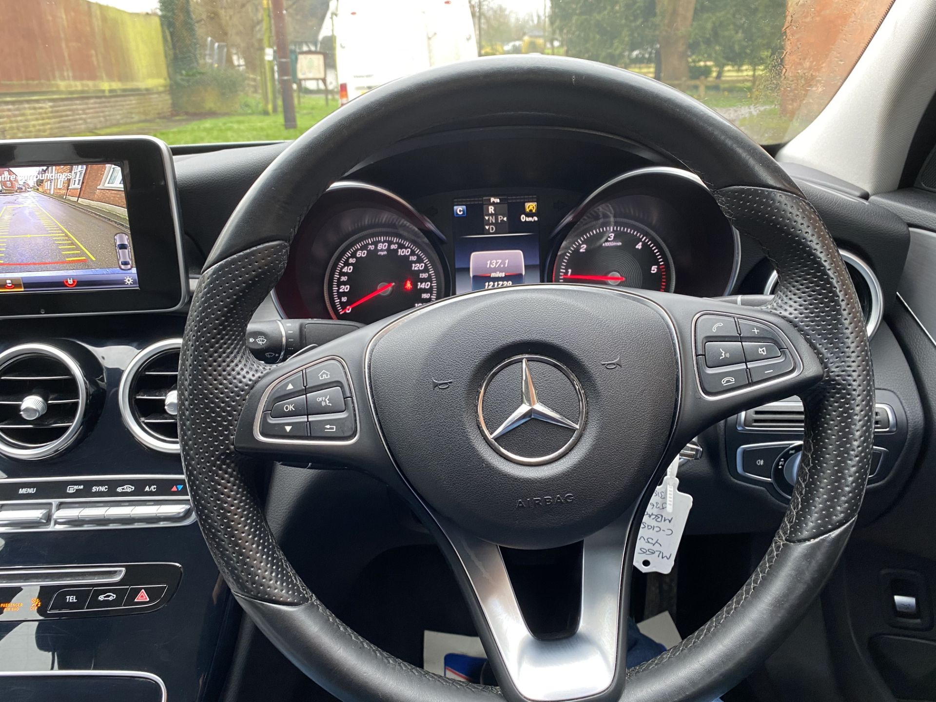 ON SALE MERCEDES C200d "SPORT" AUTO 7G TRONIC SALOON - 2017 MODEL - LEATHER - SAT NAV - 1 KEEPER - - Image 13 of 31