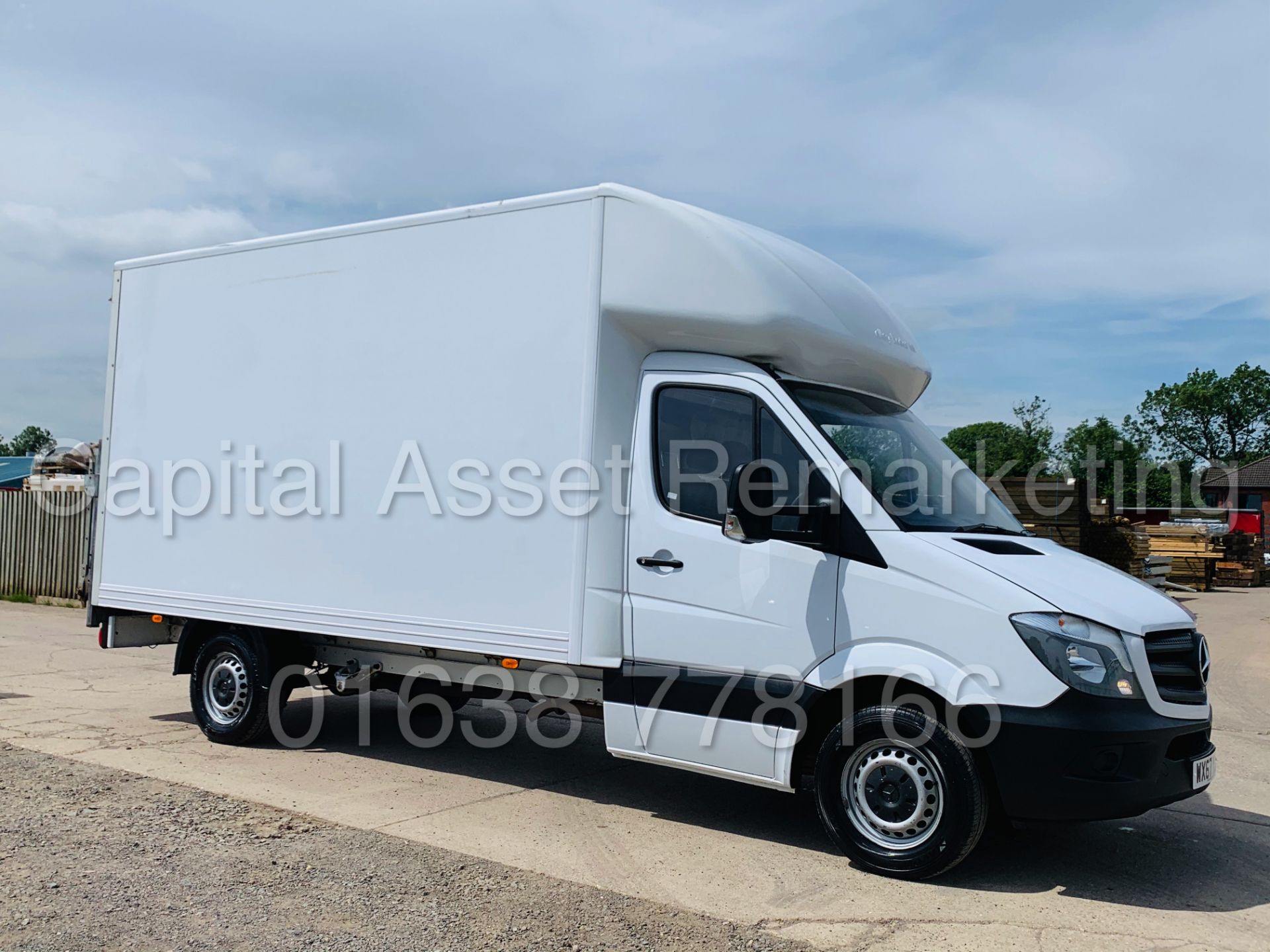 MERCEDES-BENZ SPRINTER 314 CDI *LWB - LUTON / BOX VAN* (2018 - EURO 6) '140 BHP-6 SPEED' *TAIL-LIFT*