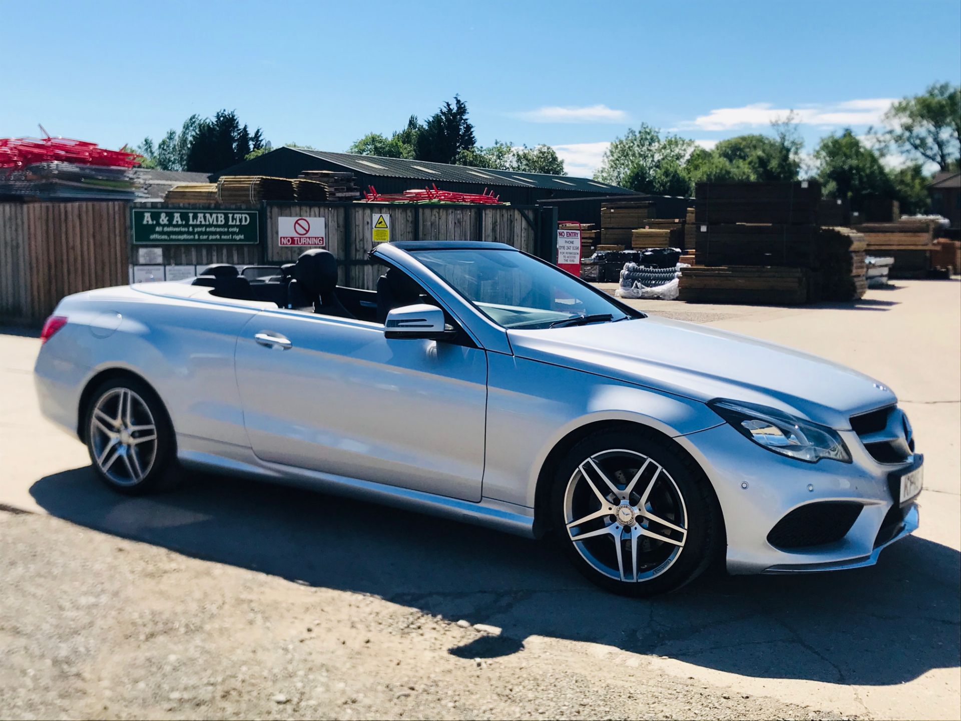 ON SALE MERCEDES E250d "AMG LINE" AUTO "CABRIOLET" CONVERTIBLE - 15 REG - HUGE SPEC - LOW MILES