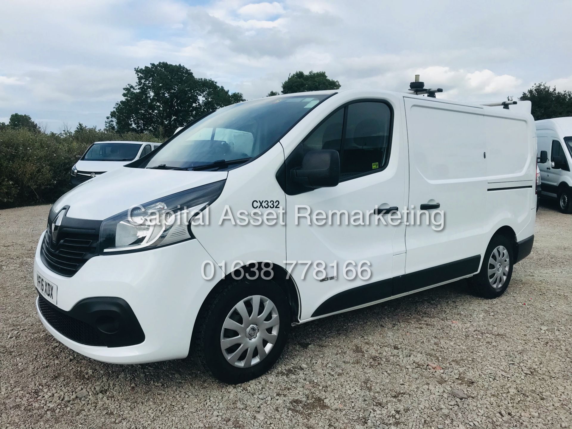 RENAULT TRAFIC 1.6CDTI "BUSINESS EDITION" 1 OWNER *AIR CON* ELEC PACK - LOW MILEAGE *LOOK* - Image 2 of 21