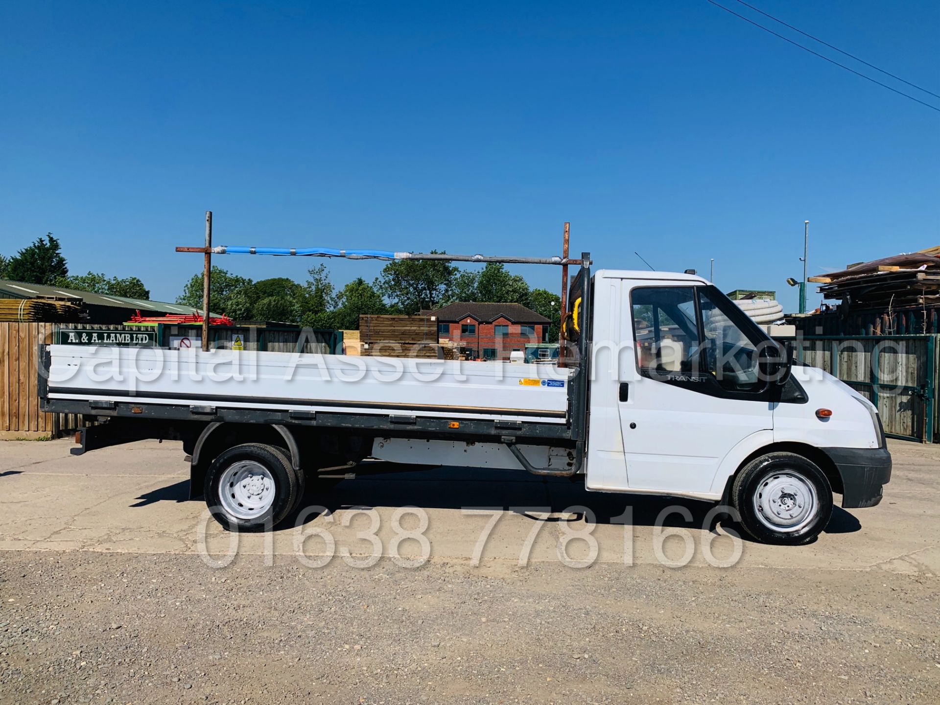 ON SALE FORD TRANSIT 100 T350EF RWD *LWB - DROPSIDE TRUCK* (2007) '2.4 TDCI - 5 SPEED' (NO VAT - - Image 14 of 28