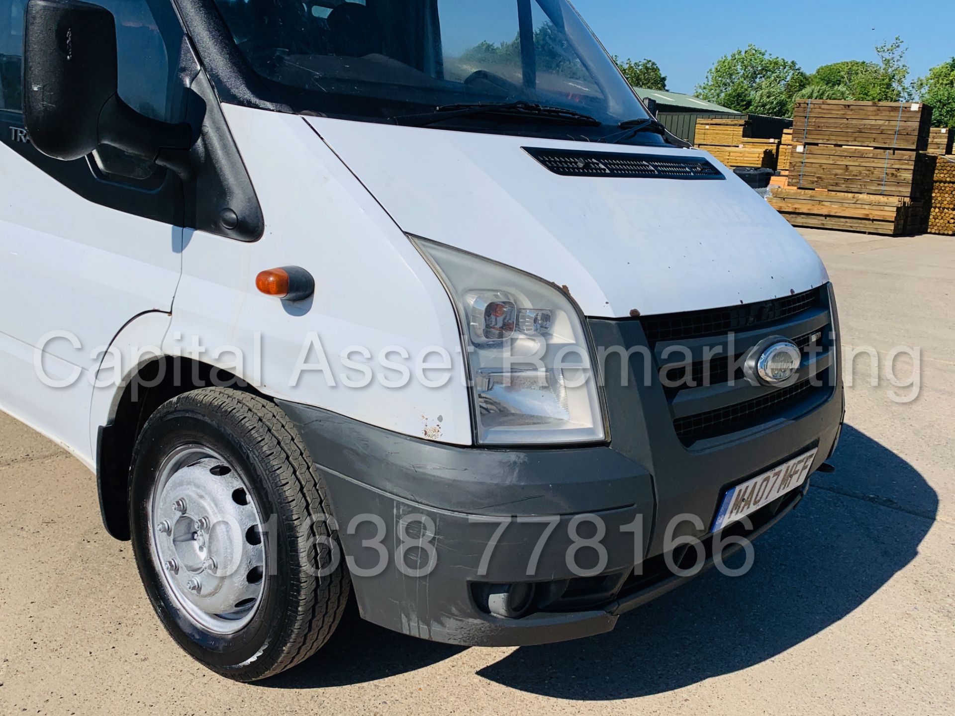 ON SALE FORD TRANSIT 100 T350EF RWD *LWB - DROPSIDE TRUCK* (2007) '2.4 TDCI - 5 SPEED' (NO VAT - - Image 16 of 28