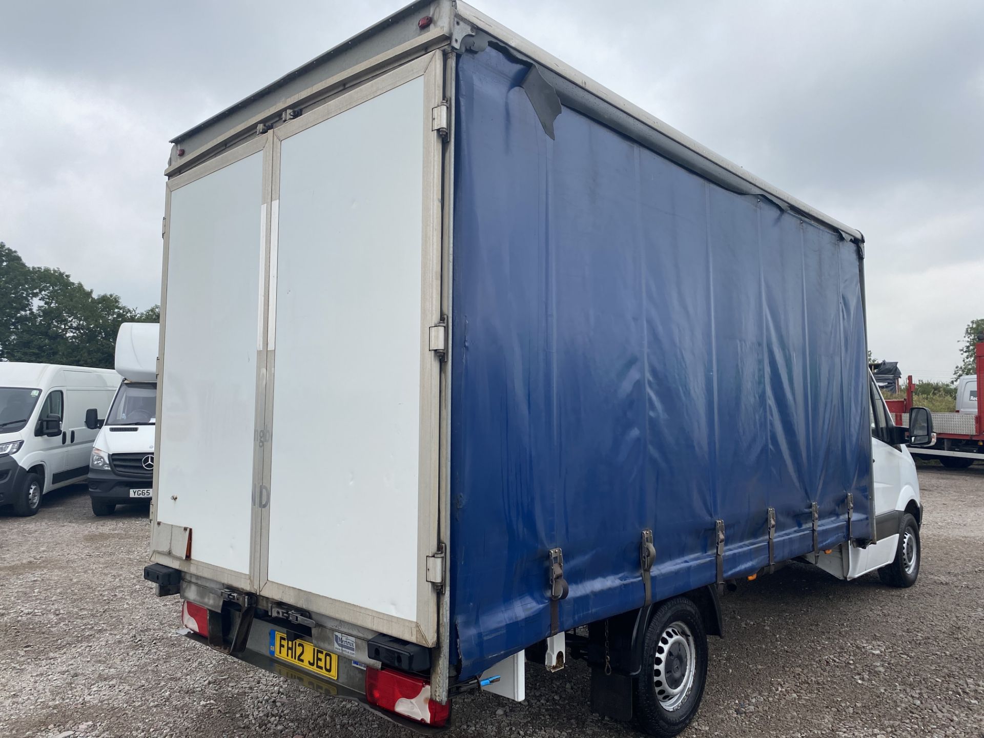 On Sale MERCEDES SPRINTER 313CDI LONG WHEEL BASE CURTAINSIDER TRUCK -12 REG - 130BHP - - Image 7 of 13