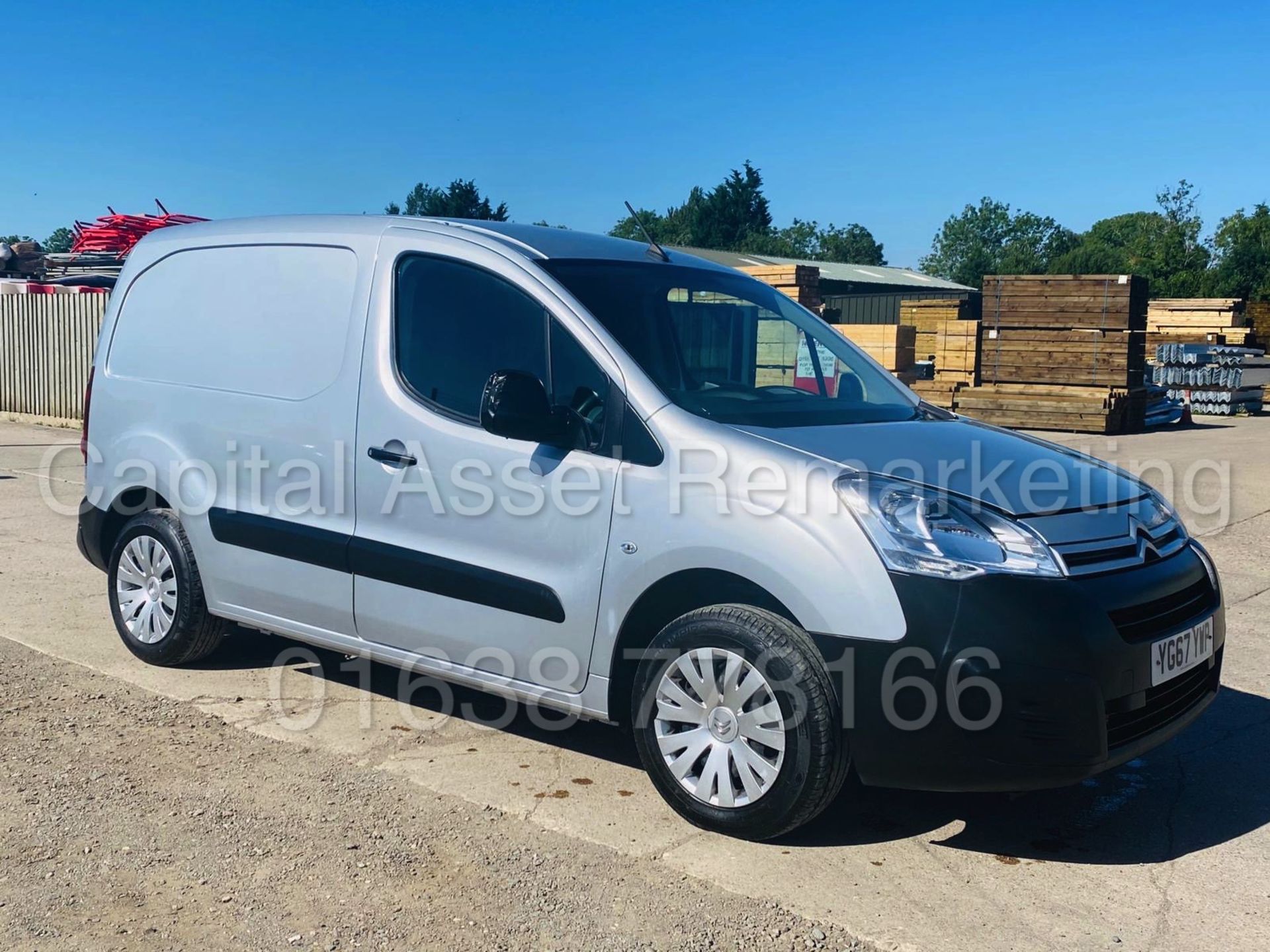 ON SALE CITROEN BERLINGO 625 *ENTERPRISE* SWB-PANEL VAN (2018 - EURO 6) '1.6 HDI' *3 SEATER - A/C* - Image 2 of 35