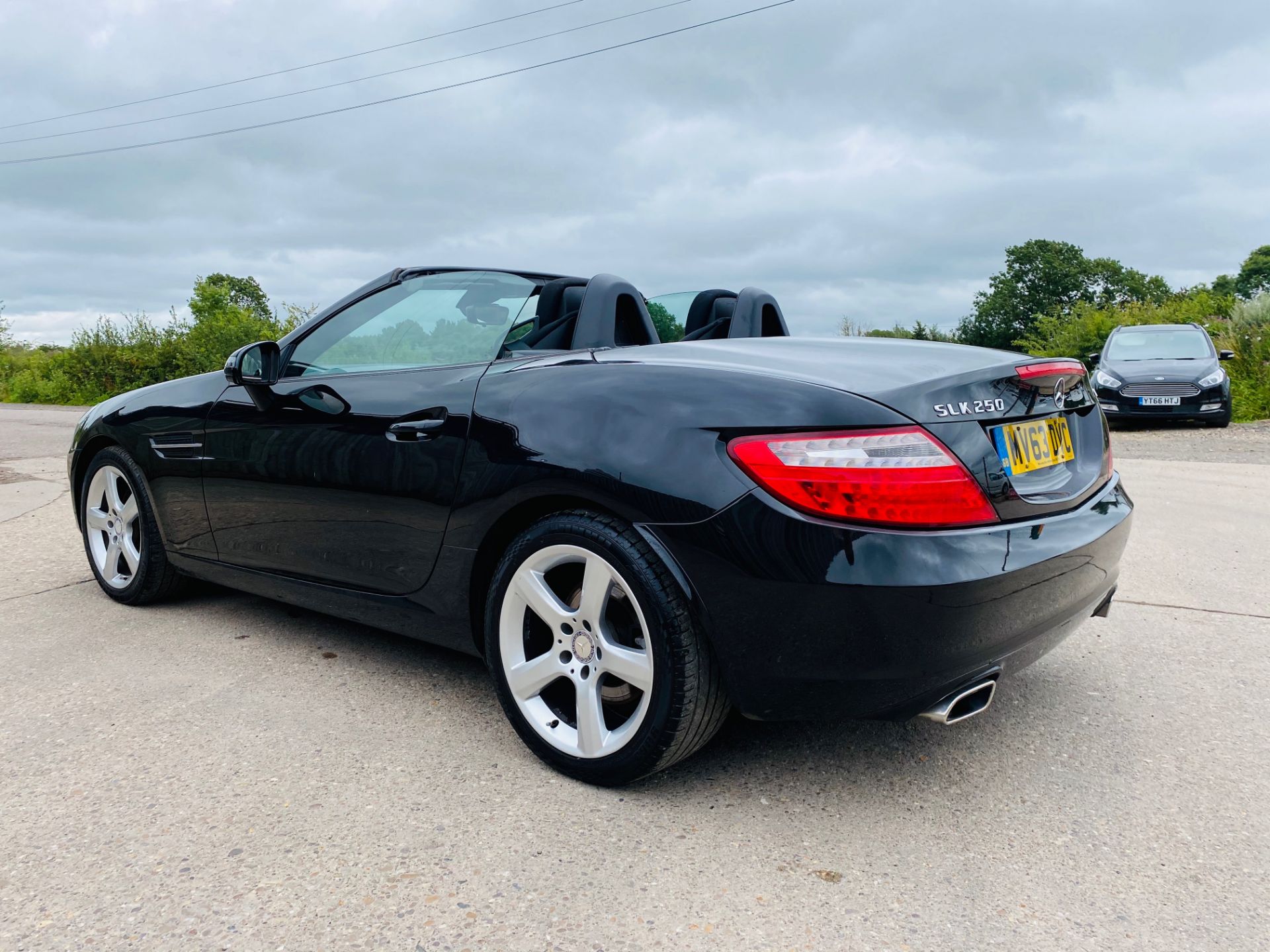 ON SALE MERCEDES SLK 250CDI "AUTO"CONVERTIBLE "HARDTOP" - 2014 MODEL - 1 KEEPER - BLACK - GREAT SPEC - Image 6 of 26