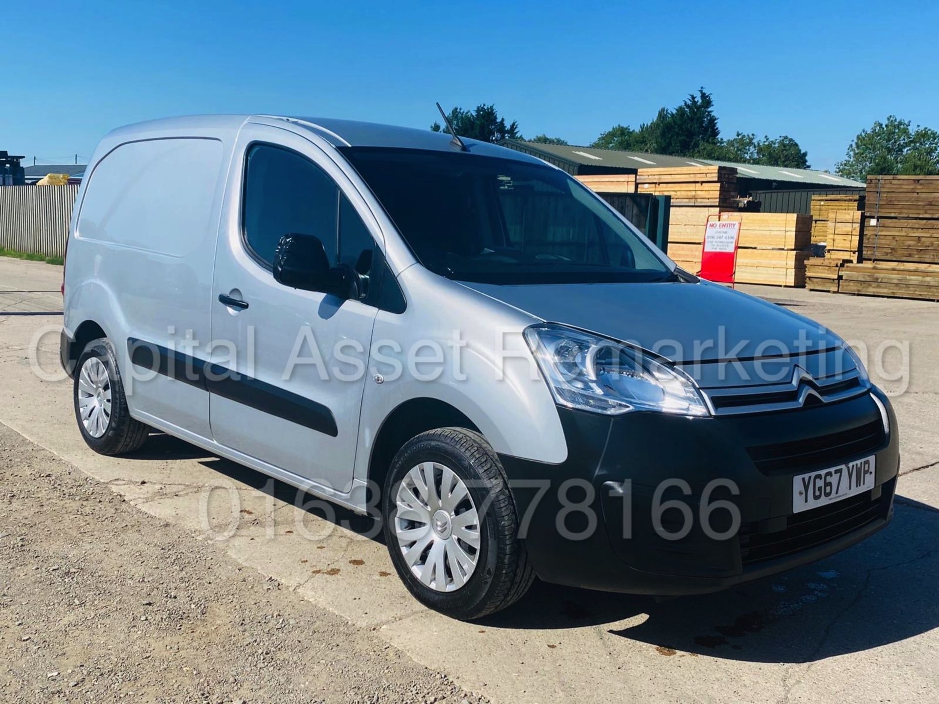 ON SALE CITROEN BERLINGO 625 *ENTERPRISE* SWB-PANEL VAN (2018 - EURO 6) '1.6 HDI' *3 SEATER - A/C* - Image 3 of 35