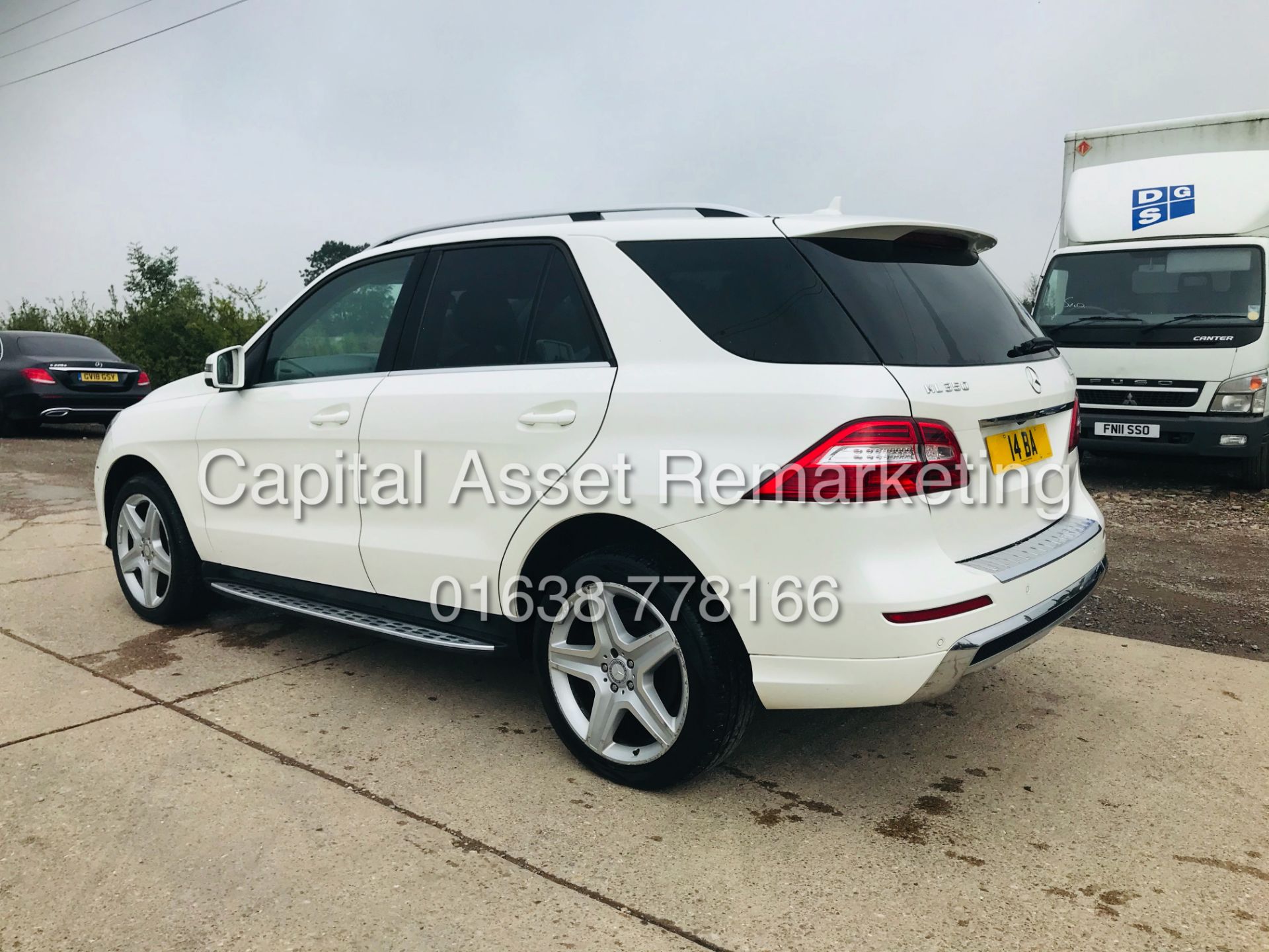 ON SALE MERCEDES ML350d "AMG LINE" PREMIUM AUTO (2015 REG) PAN ROOF - MET WHITE- HUGE SPEC- LEATHER - Image 7 of 28