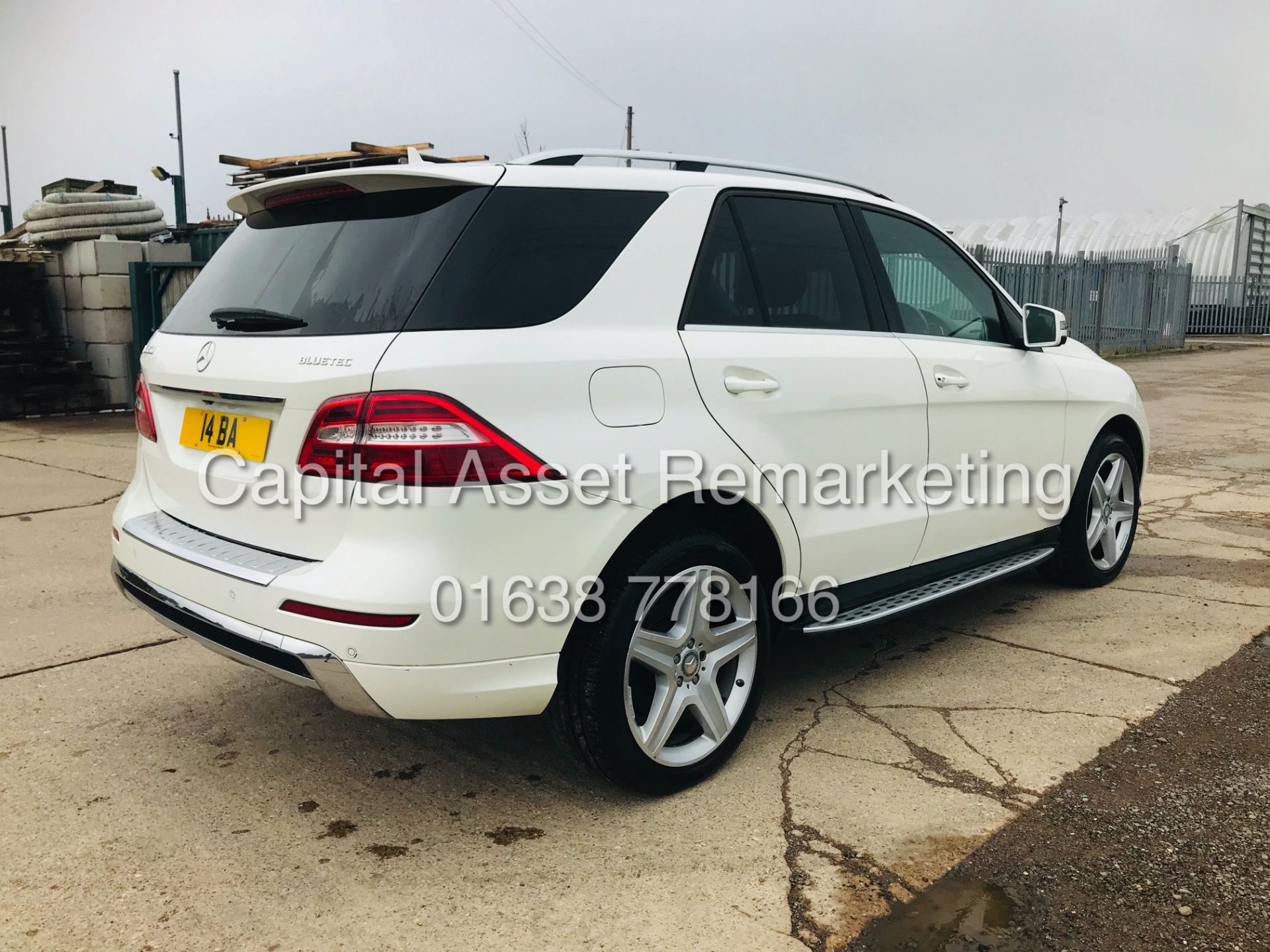 ON SALE MERCEDES ML350d "AMG LINE" PREMIUM AUTO (2015 REG) PAN ROOF - MET WHITE- HUGE SPEC- LEATHER - Image 9 of 28