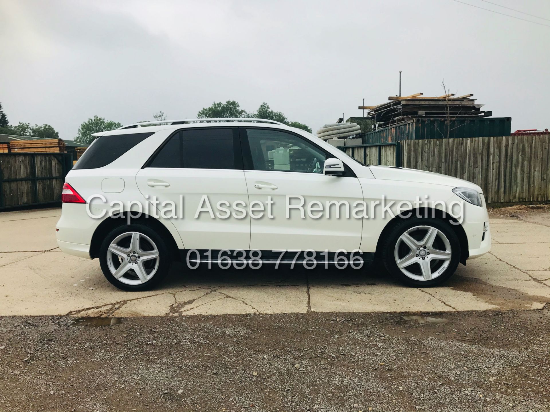 ON SALE MERCEDES ML350d "AMG LINE" PREMIUM AUTO (2015 REG) PAN ROOF - MET WHITE- HUGE SPEC- LEATHER - Image 10 of 28