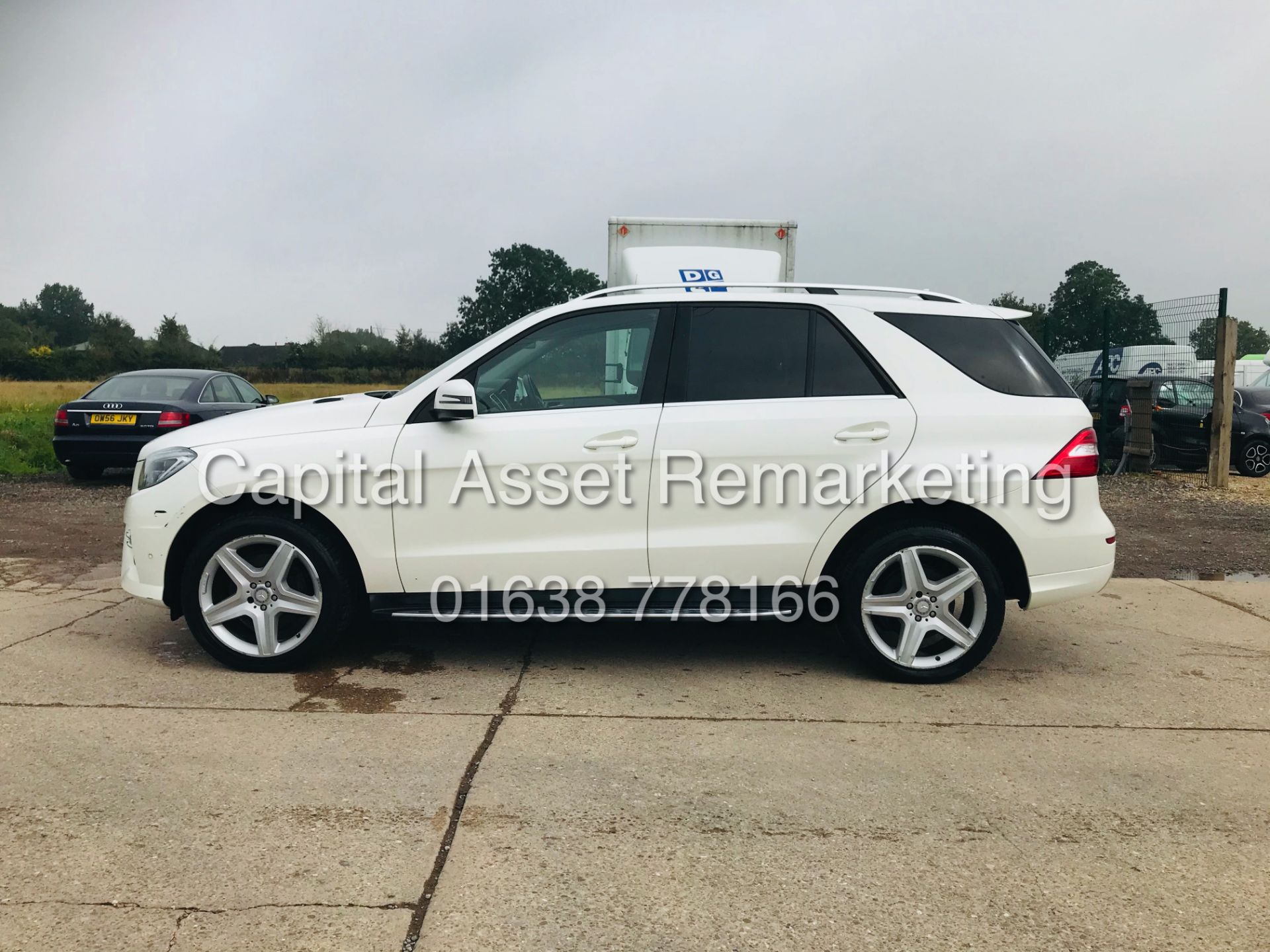 ON SALE MERCEDES ML350d "AMG LINE" PREMIUM AUTO (2015 REG) PAN ROOF - MET WHITE- HUGE SPEC- LEATHER - Image 6 of 28