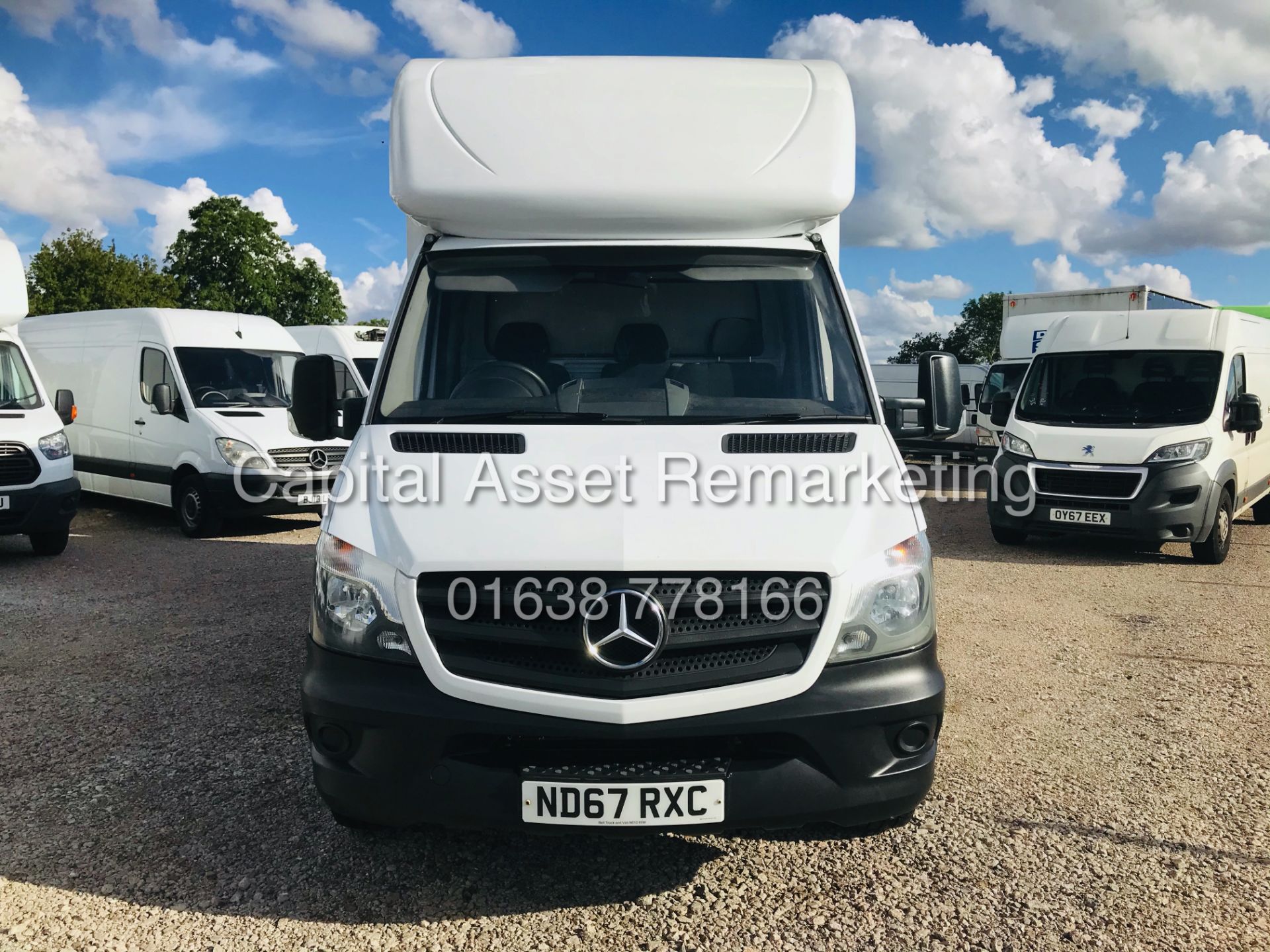 (ON SALE) MERCEDES SPRINTER 314CDI (2018 YEAR) 14FT LUTON TAIL-LIFT *1 OWNER FSH* EURO6 / ULEZ - Image 3 of 25