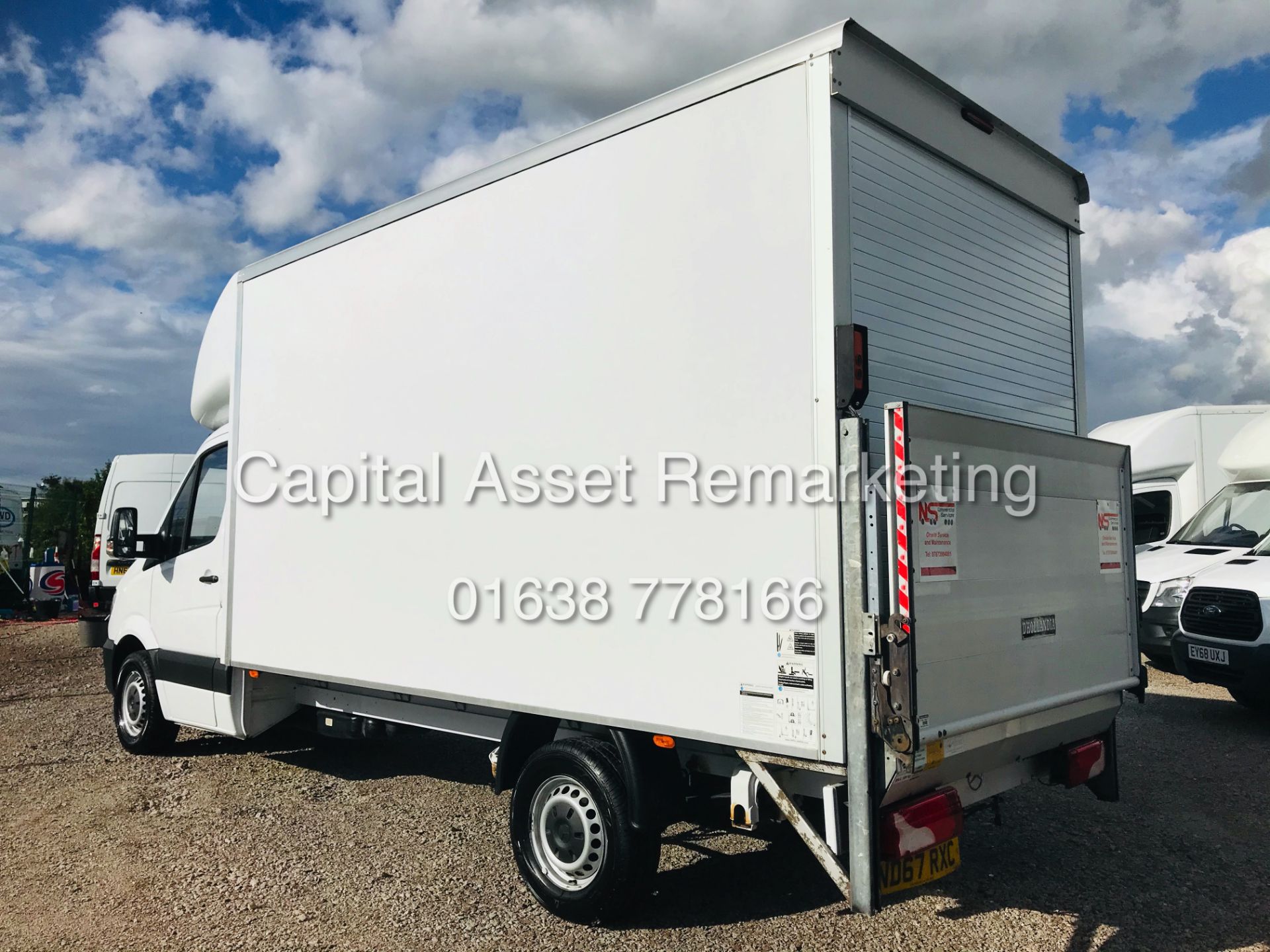 (ON SALE) MERCEDES SPRINTER 314CDI (2018 YEAR) 14FT LUTON TAIL-LIFT *1 OWNER FSH* EURO6 / ULEZ - Image 7 of 25