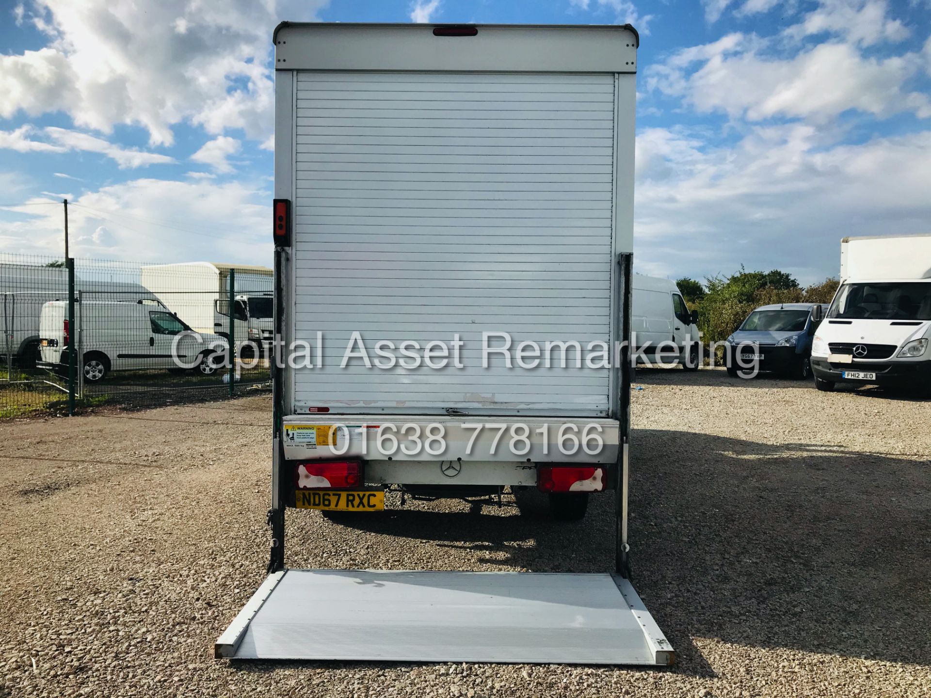 (ON SALE) MERCEDES SPRINTER 314CDI (2018 YEAR) 14FT LUTON TAIL-LIFT *1 OWNER FSH* EURO6 / ULEZ - Image 11 of 25