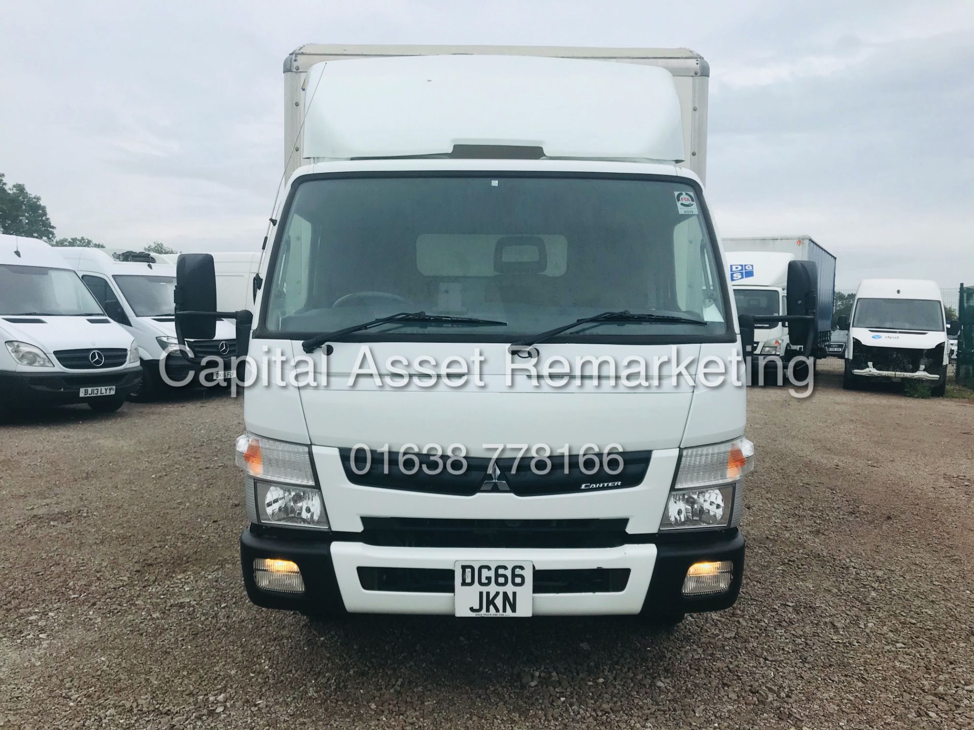 MITSUBISHI FUSO CANTER (2017 MODEL) 22FT BOX WITH REAR AND SIDE ACCESS *AD-BLUE / ULEZ COMPLIANT* - Image 3 of 24