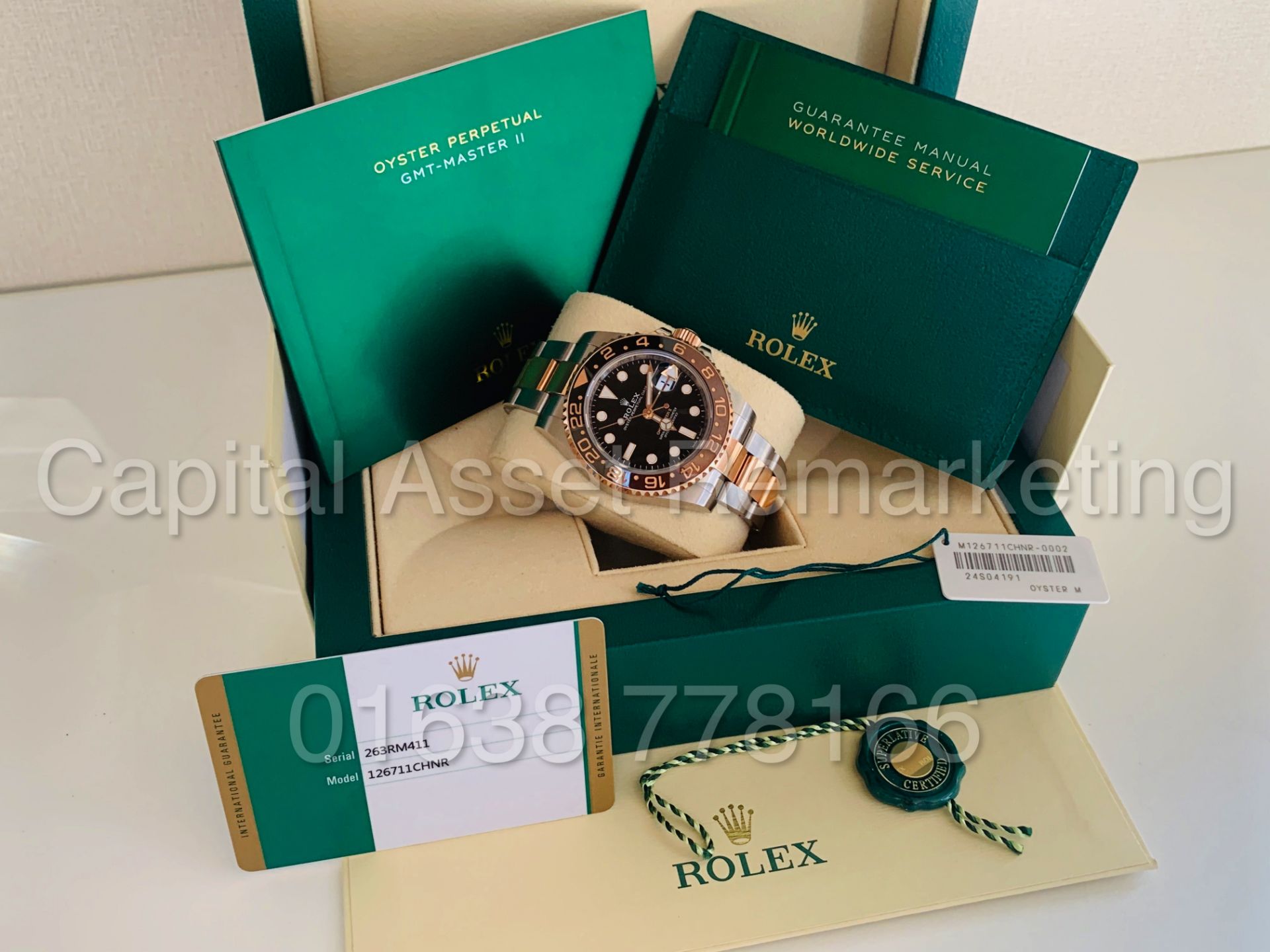 ROLEX GMT-MASTER II *40 MM OYSTER STEEL & 18CT EVEROSE GOLD* ROOTBEER (2019) *BEAT THE WAITING LIST* - Image 3 of 7