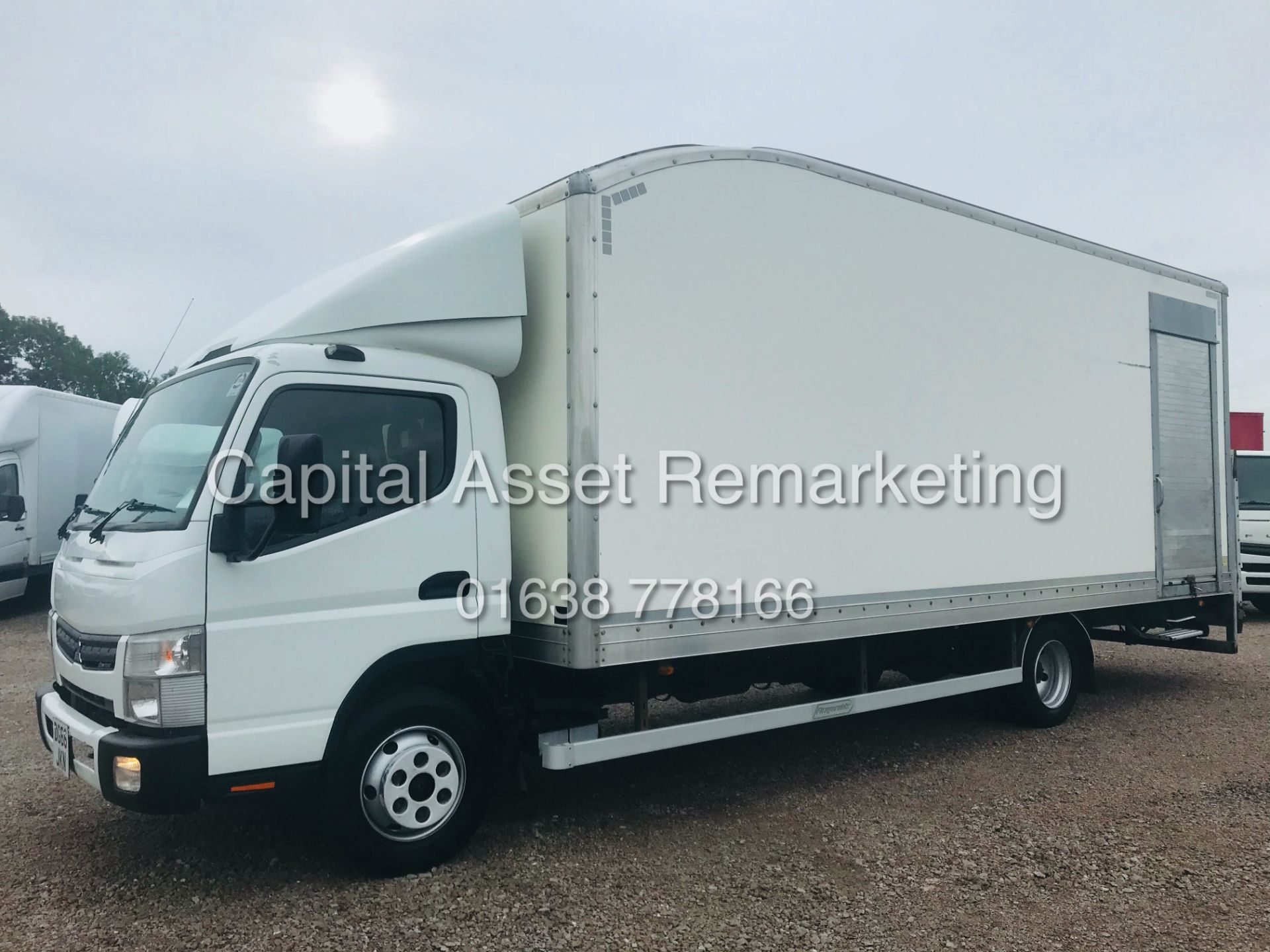 MITSUBISHI FUSO CANTER (2017 MODEL) 22FT BOX WITH REAR AND SIDE ACCESS *AD-BLUE / ULEZ COMPLIANT*