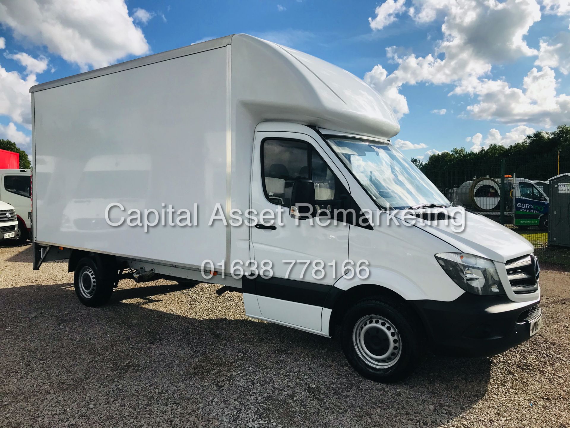 (ON SALE) MERCEDES SPRINTER 314CDI (2018 YEAR) 14FT LUTON TAIL-LIFT *1 OWNER FSH* EURO6 / ULEZ - Image 2 of 25