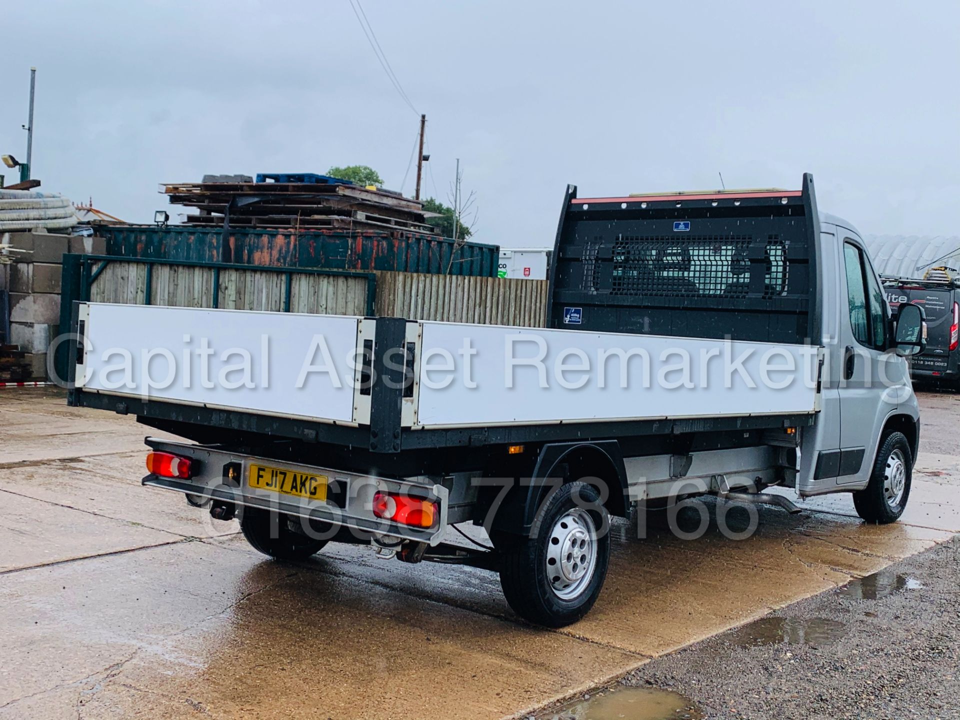 PEUGEOT BOXER 335 *LWB - DROPSIDE TRUCK* (2017 - EURO 6) '2.0 BLUE HDI -130 BHP - 6 SPEED' (1 OWNER) - Image 13 of 37