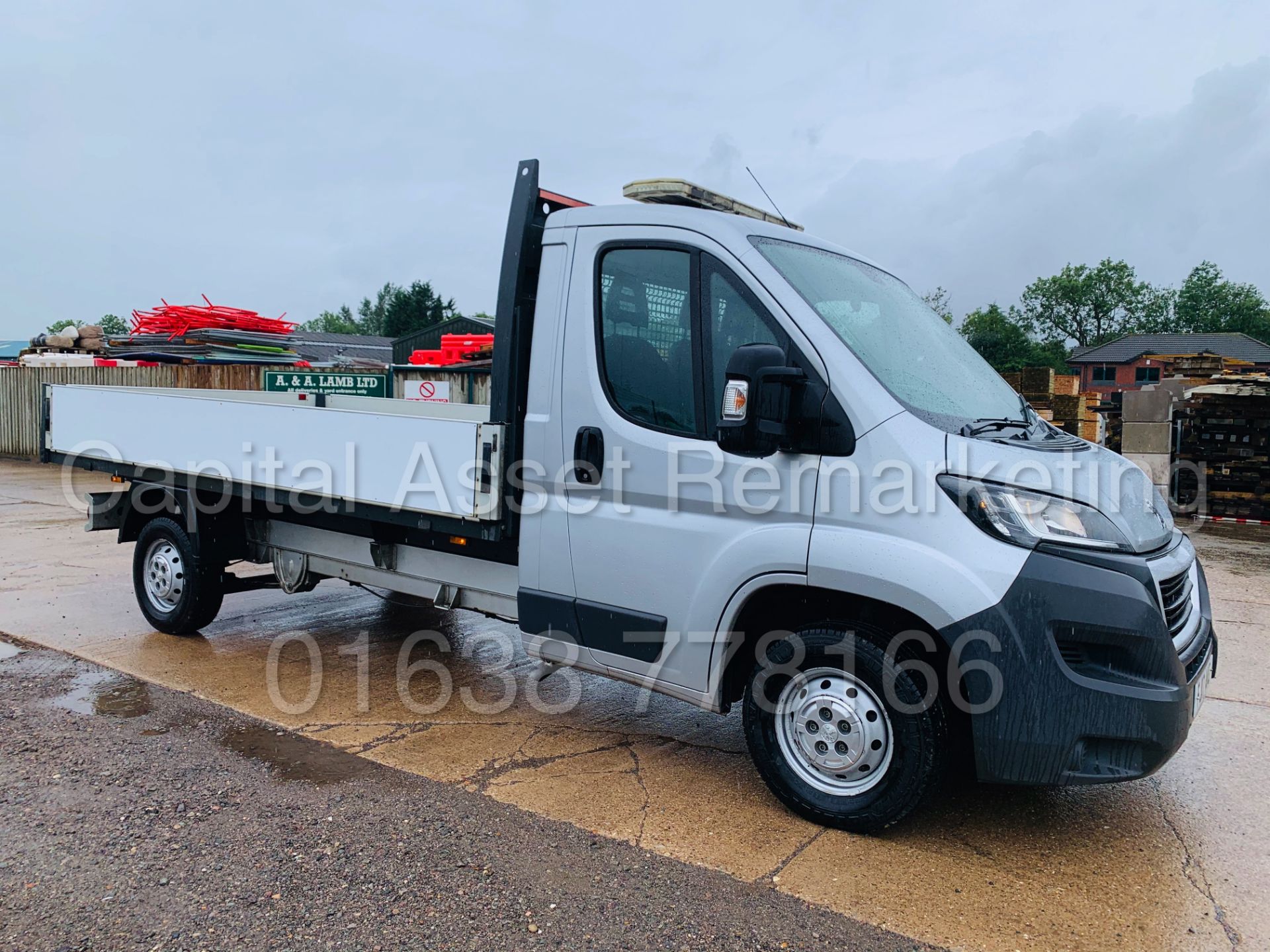 PEUGEOT BOXER 335 *LWB - DROPSIDE TRUCK* (2017 - EURO 6) '2.0 BLUE HDI -130 BHP - 6 SPEED' (1 OWNER)