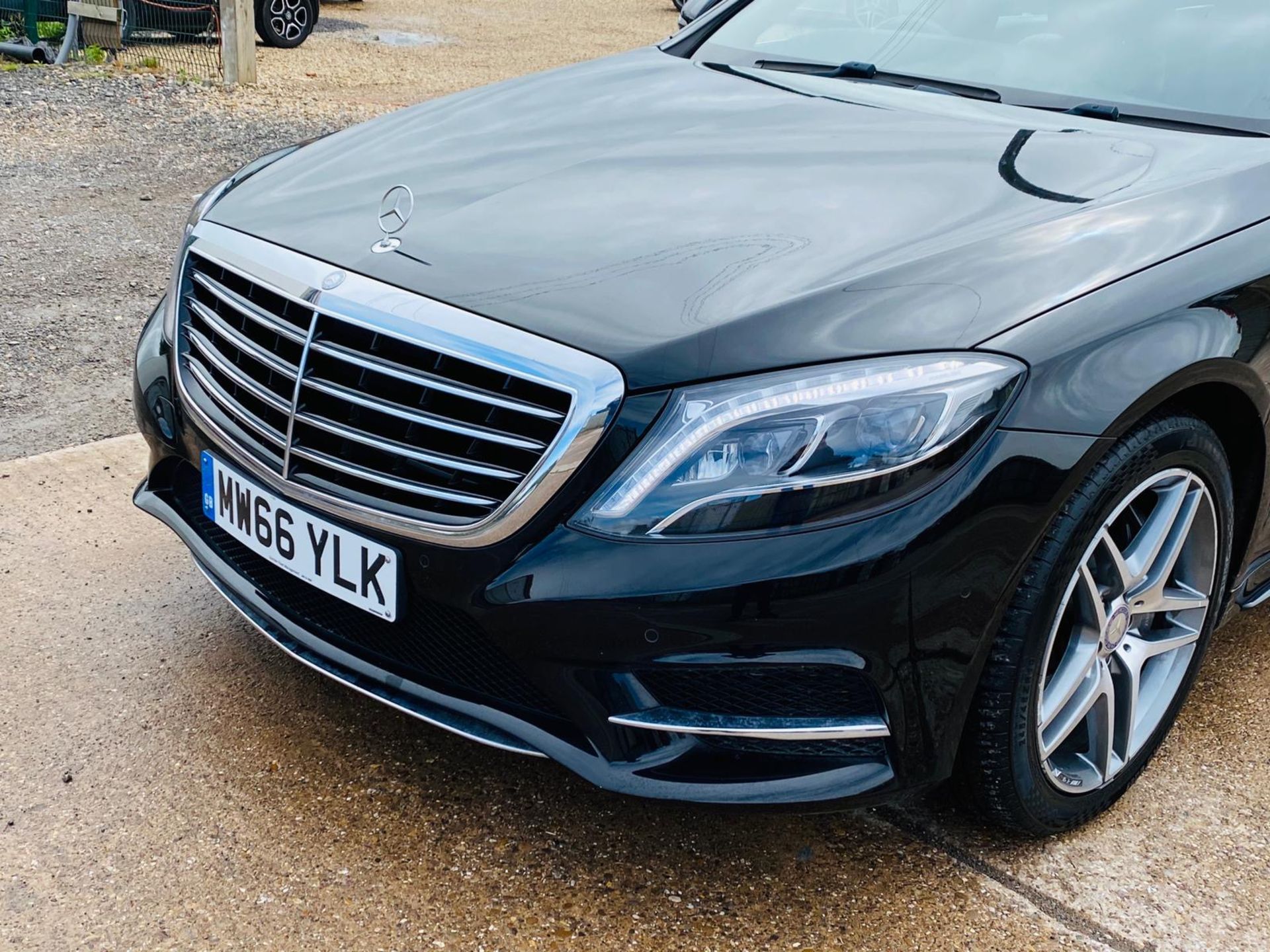 MERCEDES S350d "AMG LINE"AUTO - LWB LIMO - 2017 MODEL - BLACK - HUGE SPEC - LEATHER - SAT NAV - LOOK - Image 2 of 29