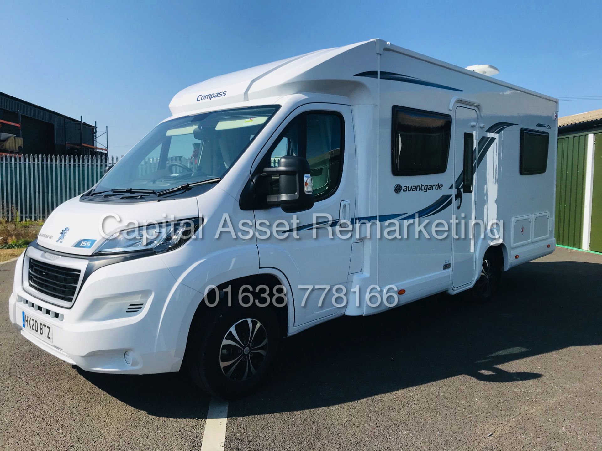 (ON SALE) PEUGEOT BOXER "COMPASS AVANTGARDE 155" 4 BERTH LUXURY MOTORHOME/CAMPER (20 REG) GREAT SPEC - Image 2 of 51