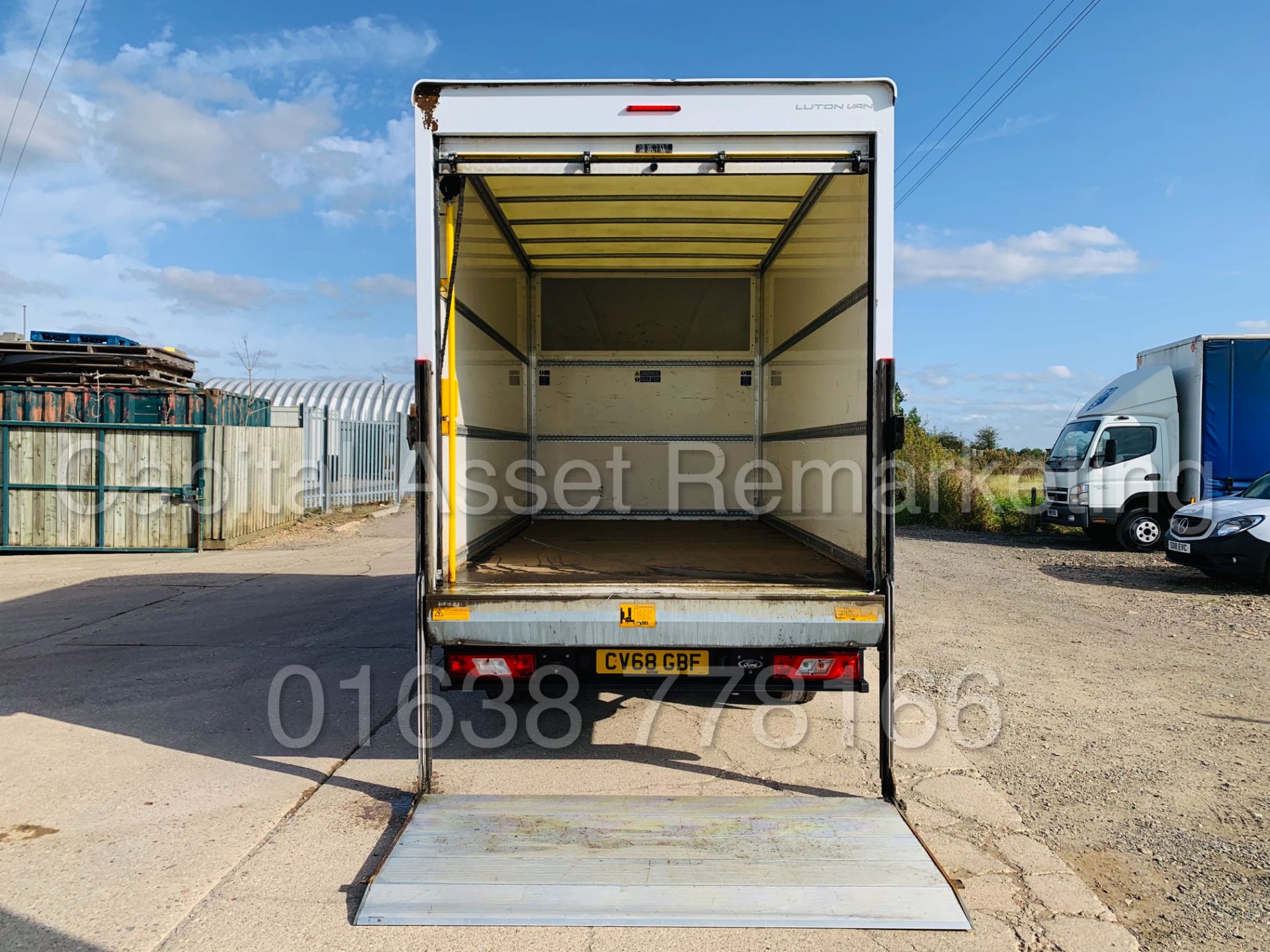 (On Sale) FORD TRANSIT T350L *LWB -LUTON / BOX VAN* (68 REG - EURO 6) '2.0 TDCI-6 SPEED' *TAIL-LIFT* - Image 12 of 42