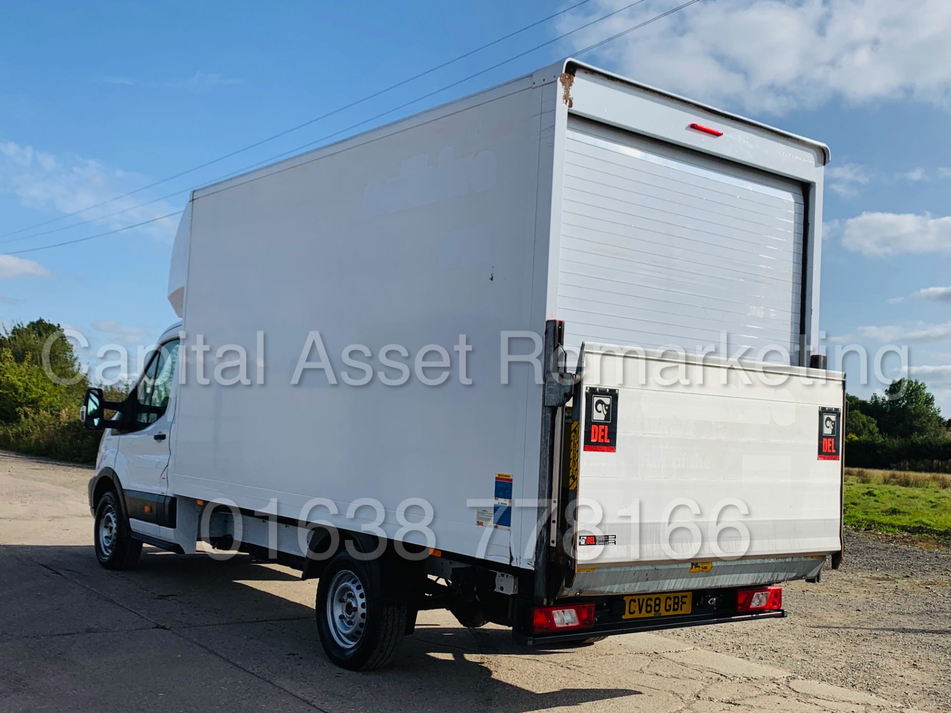 (On Sale) FORD TRANSIT T350L *LWB -LUTON / BOX VAN* (68 REG - EURO 6) '2.0 TDCI-6 SPEED' *TAIL-LIFT* - Image 10 of 42