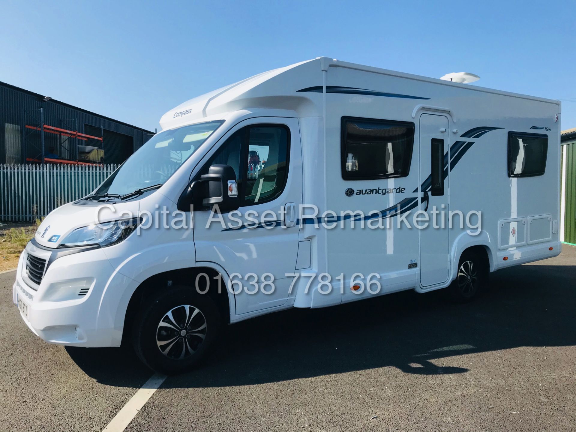 (ON SALE) PEUGEOT BOXER "COMPASS AVANTGARDE 155" 4 BERTH LUXURY MOTORHOME/CAMPER (20 REG) GREAT SPEC