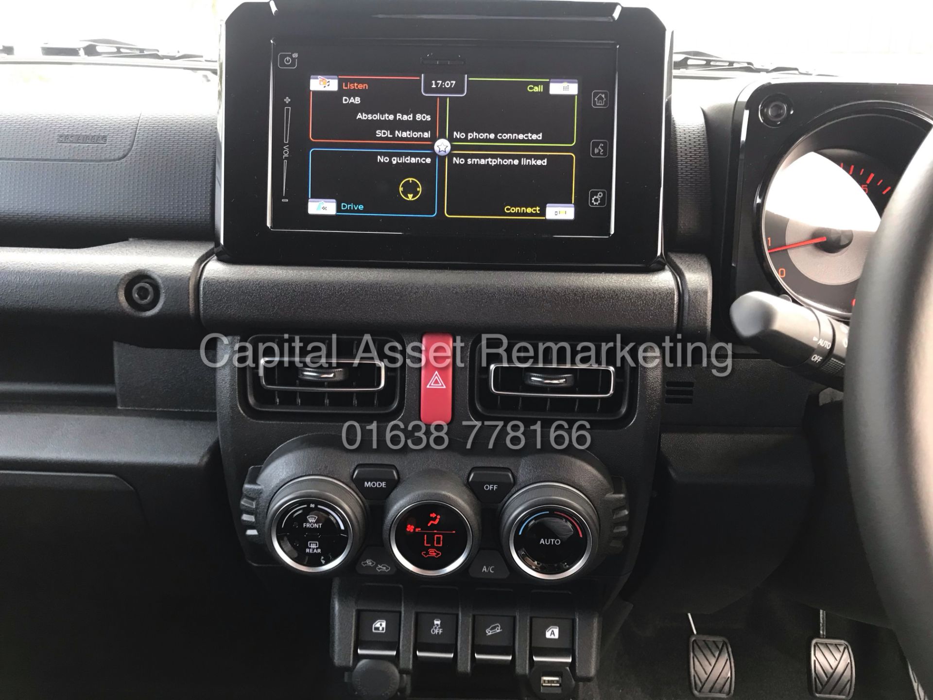 ON SALE SUZUKI JIMNY "ALLGRIP PRO" (ALL NEW MODEL) 1 OWNER (70 REG) DELIVERY MILEAGE - GREAT SPEC - Image 9 of 11