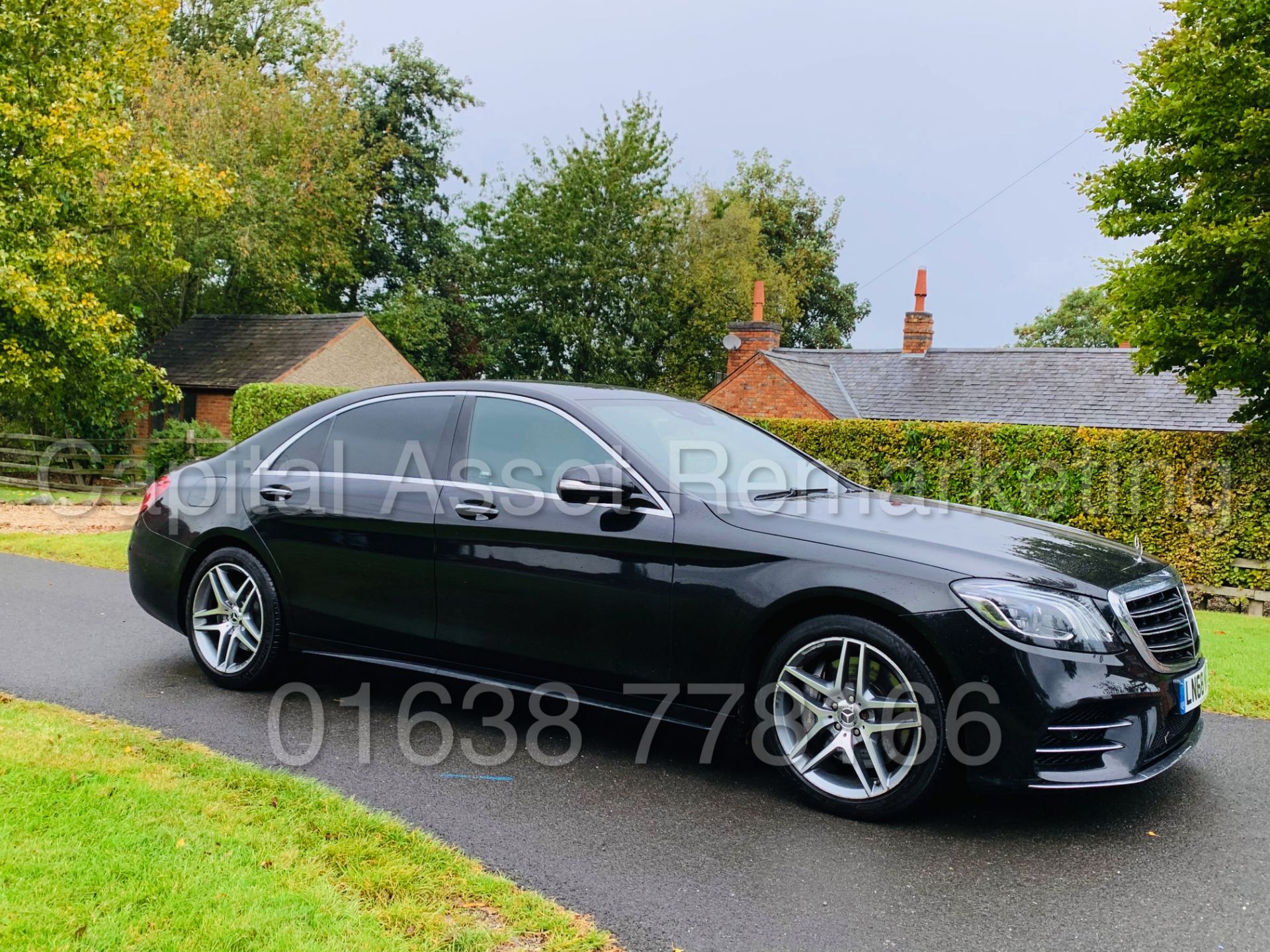 (On Sale) MERCEDES-BENZ S350D LWB *AMG LINE-EXECUTIVE SALOON* (68 REG) 9-G TRONIC *TOP OF THE RANGE*