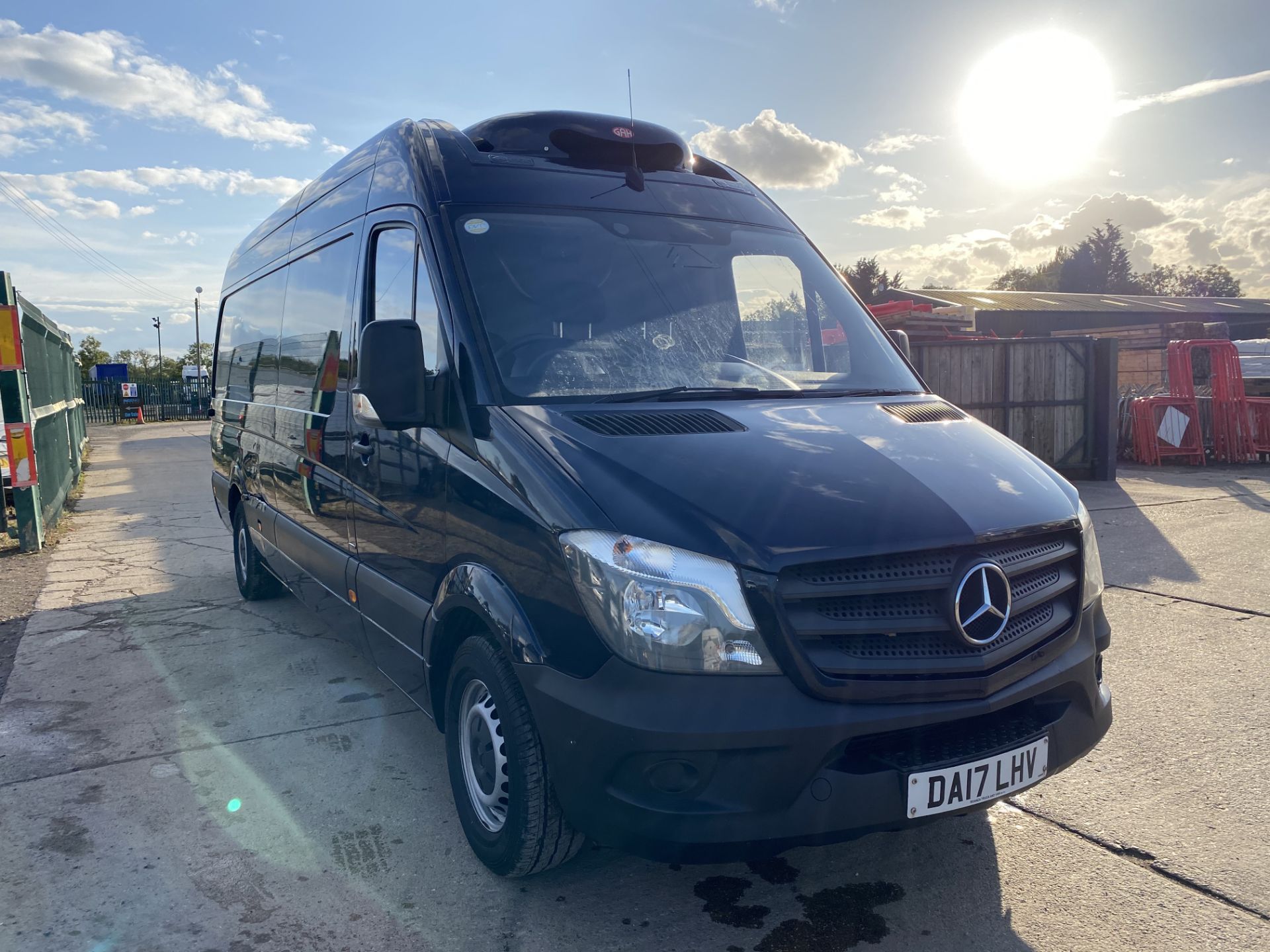 MERCEDES SPRINTER 314CDI LONG WHEEL BASE FRIDGE VAN "GAH UNIT" 17 REG - EURO 6 - CRUISE - METALLIC - Image 2 of 16