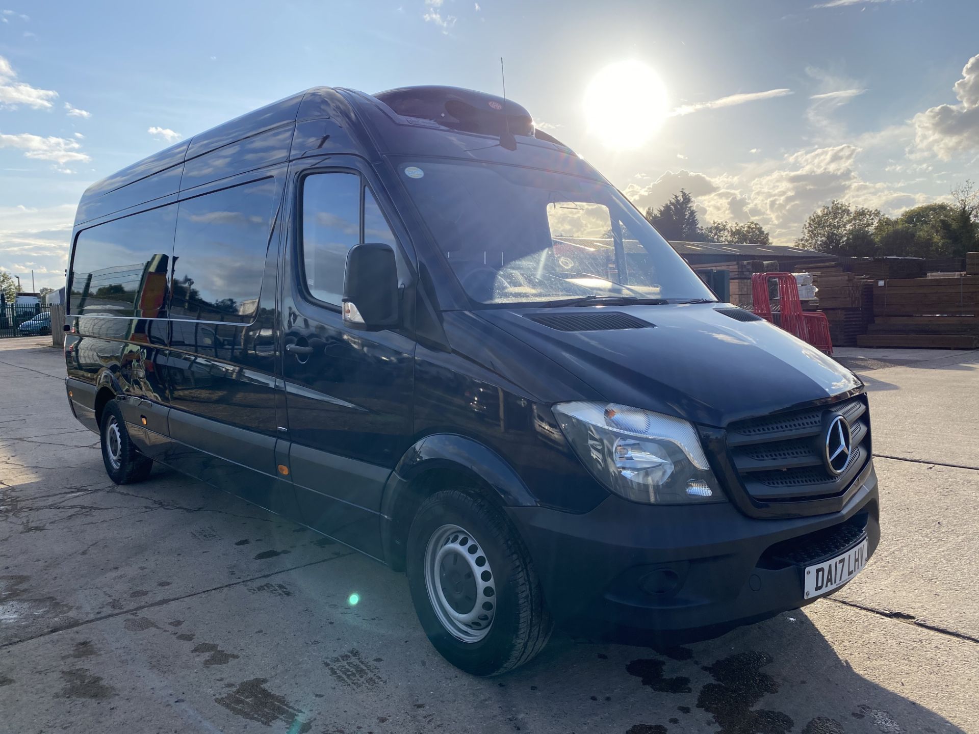 MERCEDES SPRINTER 314CDI LONG WHEEL BASE FRIDGE VAN "GAH UNIT" 17 REG - EURO 6 - CRUISE - METALLIC