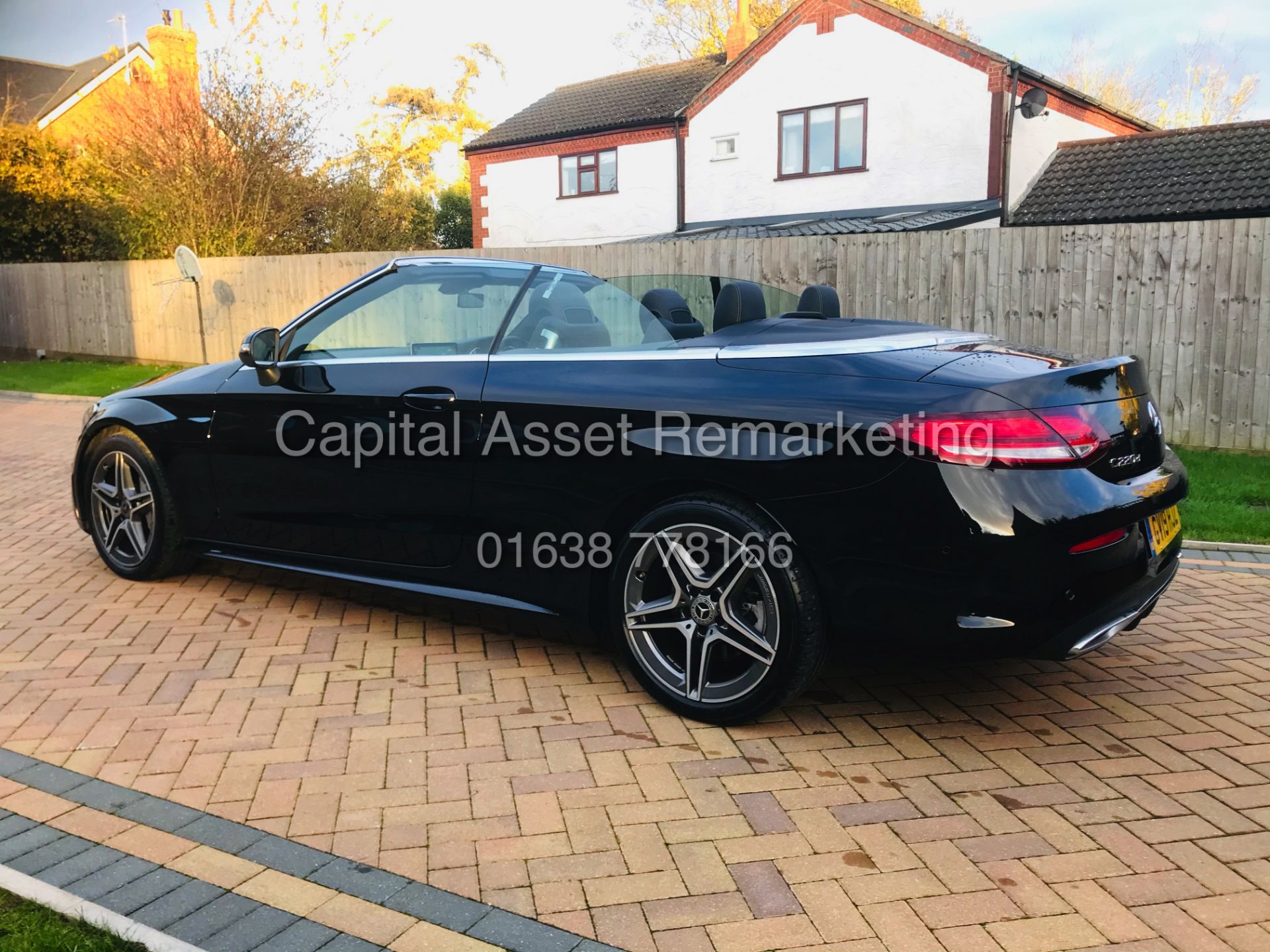 On Sale MERCEDES-BENZ C220d *AMG LINE -CABRIOLET* (2019) '9G TRONIC AUTO - LEATHER - SAT NAV' - Image 9 of 32