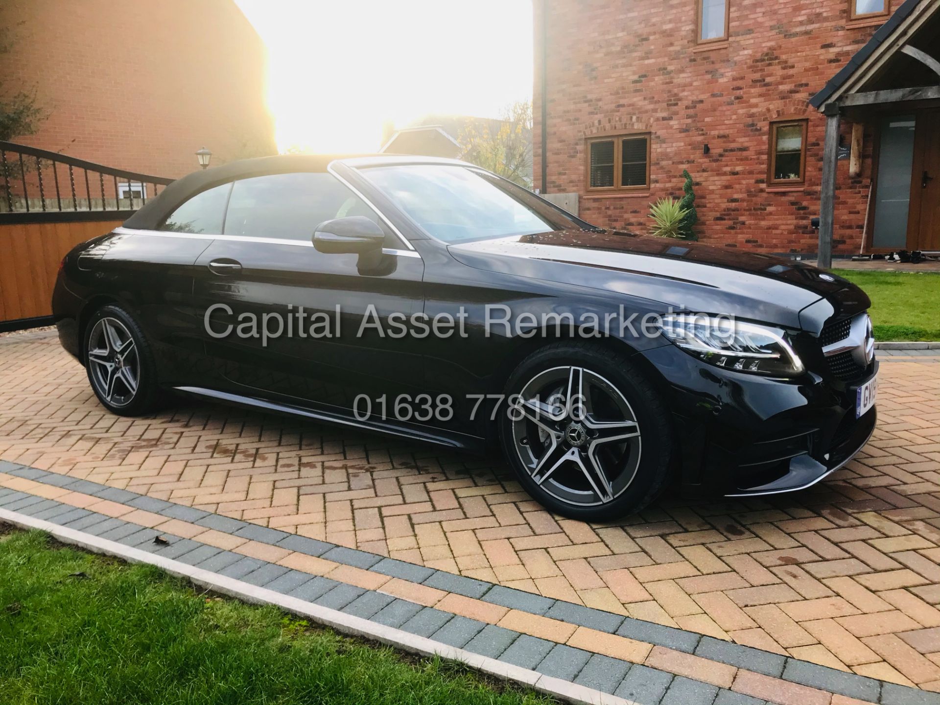 On Sale MERCEDES-BENZ C220d *AMG LINE -CABRIOLET* (2019) '9G TRONIC AUTO - LEATHER - SAT NAV' - Image 14 of 32