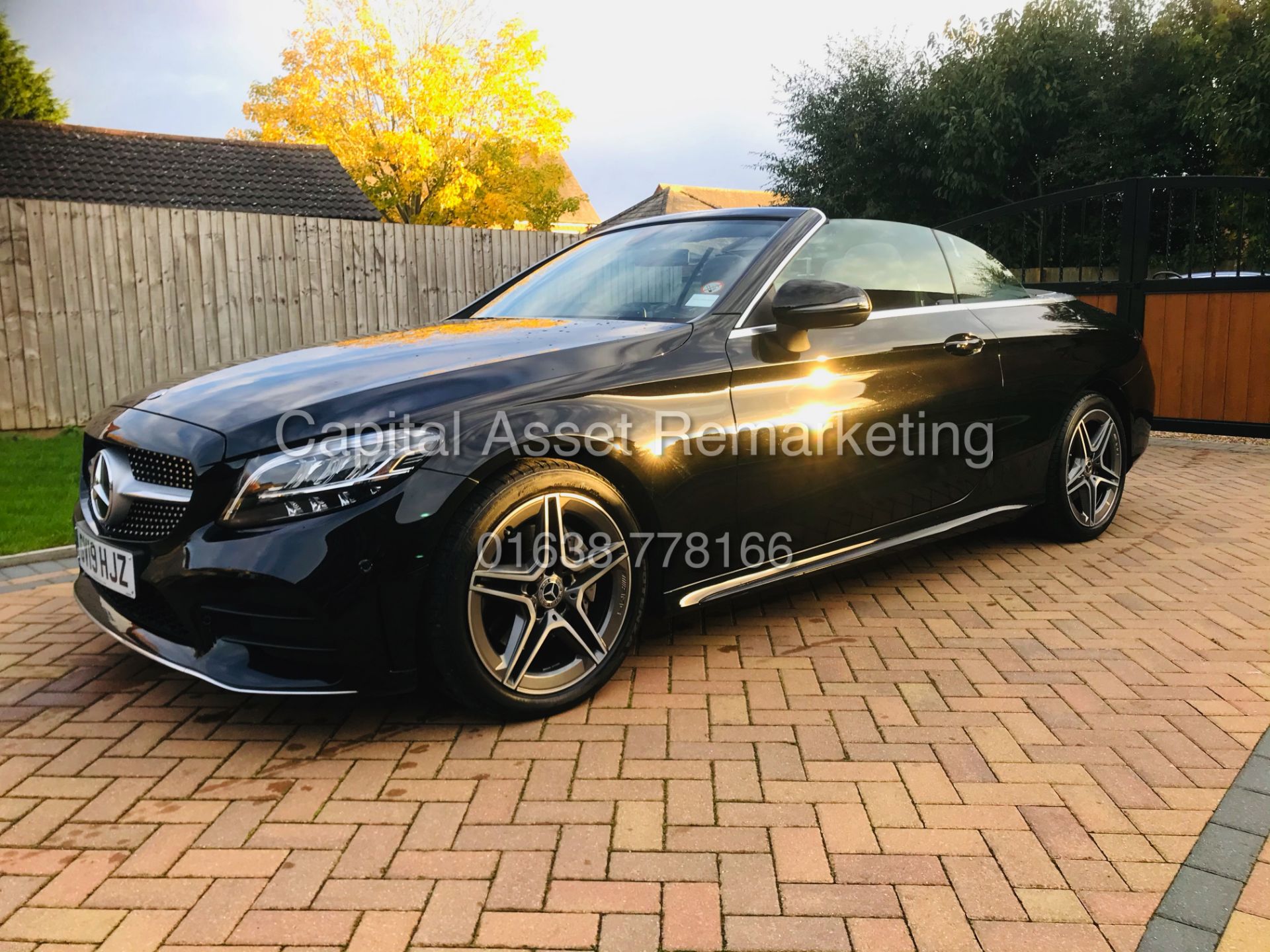 On Sale MERCEDES-BENZ C220d *AMG LINE -CABRIOLET* (2019) '9G TRONIC AUTO - LEATHER - SAT NAV' - Image 2 of 32