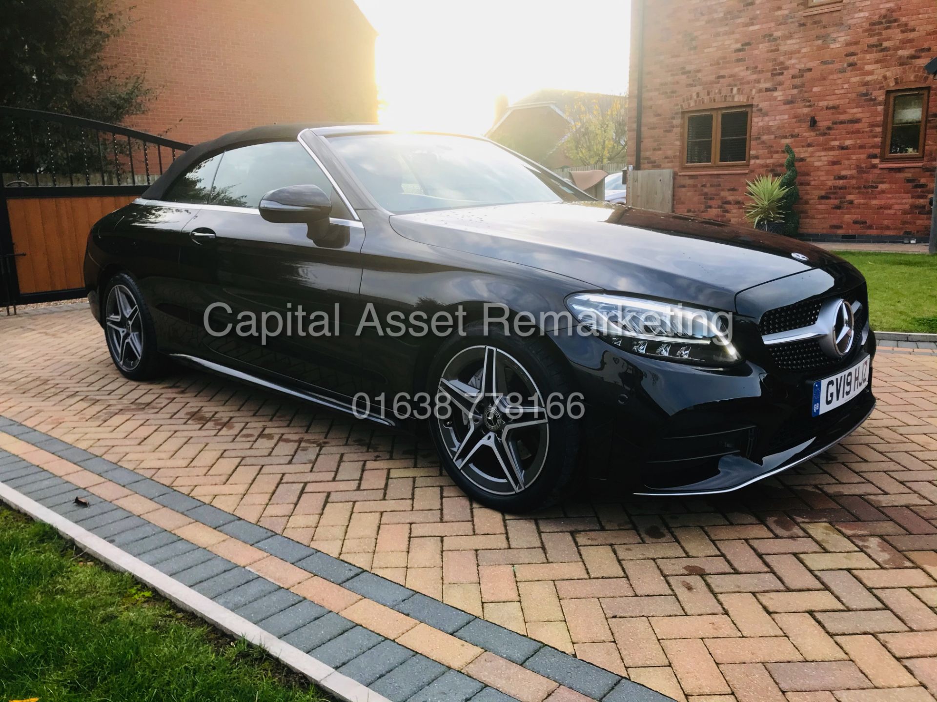 On Sale MERCEDES-BENZ C220d *AMG LINE -CABRIOLET* (2019) '9G TRONIC AUTO - LEATHER - SAT NAV' - Image 13 of 32