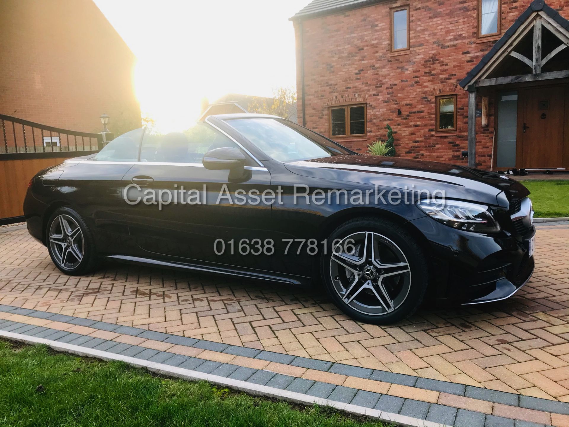 On Sale MERCEDES-BENZ C220d *AMG LINE -CABRIOLET* (2019) '9G TRONIC AUTO - LEATHER - SAT NAV' - Image 6 of 32
