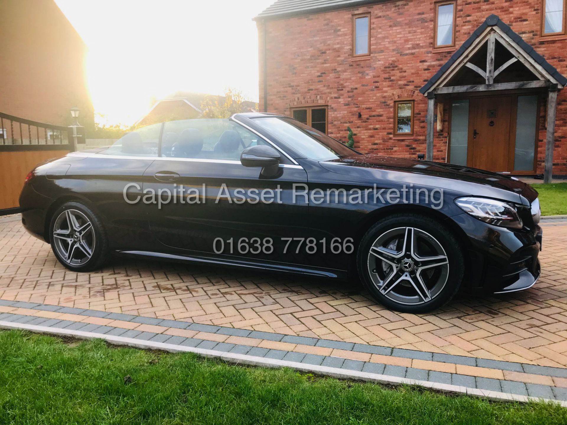 On Sale MERCEDES-BENZ C220d *AMG LINE -CABRIOLET* (2019) '9G TRONIC AUTO - LEATHER - SAT NAV' - Image 7 of 32