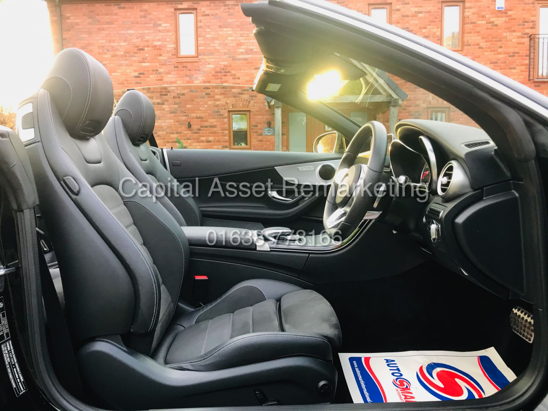 On Sale MERCEDES-BENZ C220d *AMG LINE -CABRIOLET* (2019) '9G TRONIC AUTO - LEATHER - SAT NAV' - Image 19 of 32