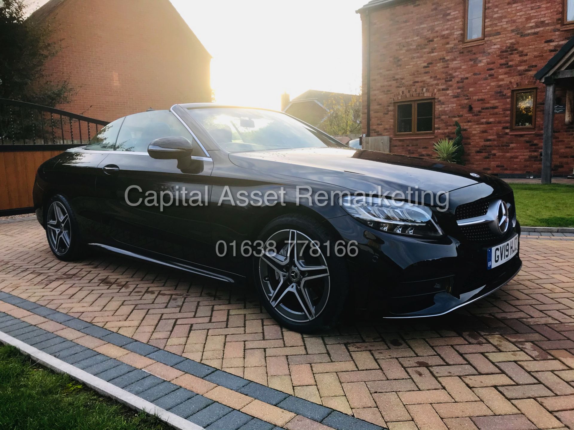 On Sale MERCEDES-BENZ C220d *AMG LINE -CABRIOLET* (2019) '9G TRONIC AUTO - LEATHER - SAT NAV' - Image 5 of 32