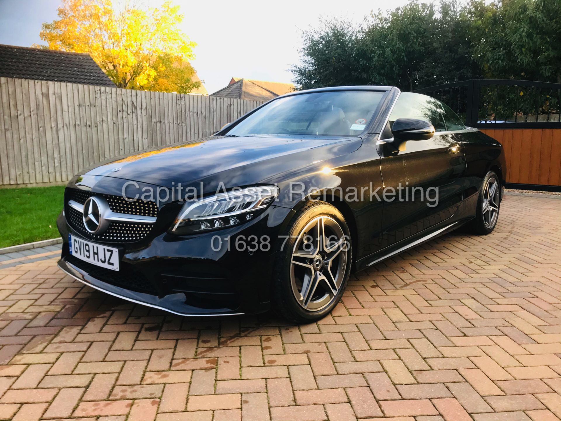 On Sale MERCEDES-BENZ C220d *AMG LINE -CABRIOLET* (2019) '9G TRONIC AUTO - LEATHER - SAT NAV' - Image 3 of 32