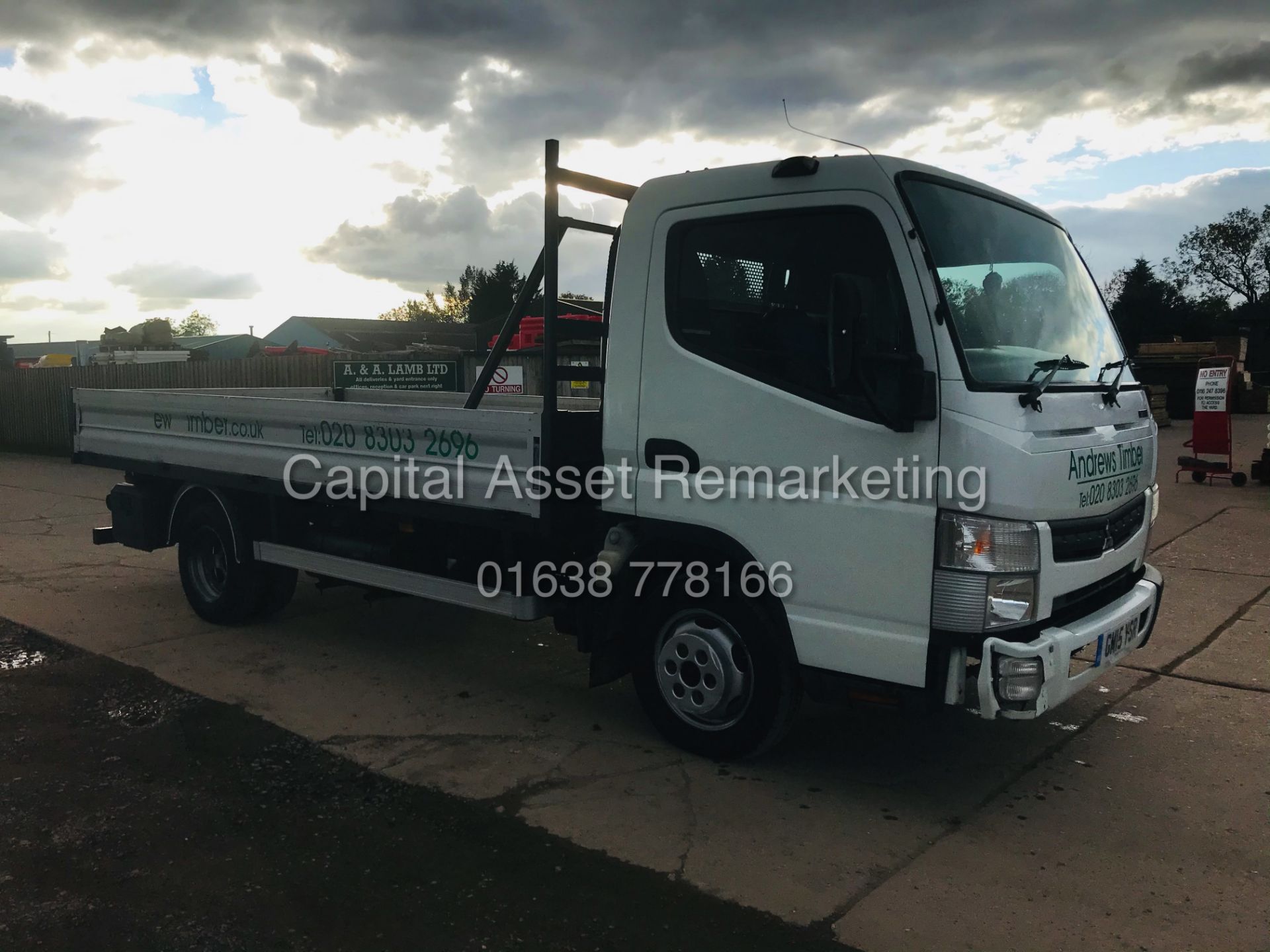 ON SALE MITSUBISHI FUSO CANTER 3C13-35 (15 REG) 14FT ALLOY DROPSIDE - 1 OWNER *IDEAL SCAFFOLD* - Image 10 of 18