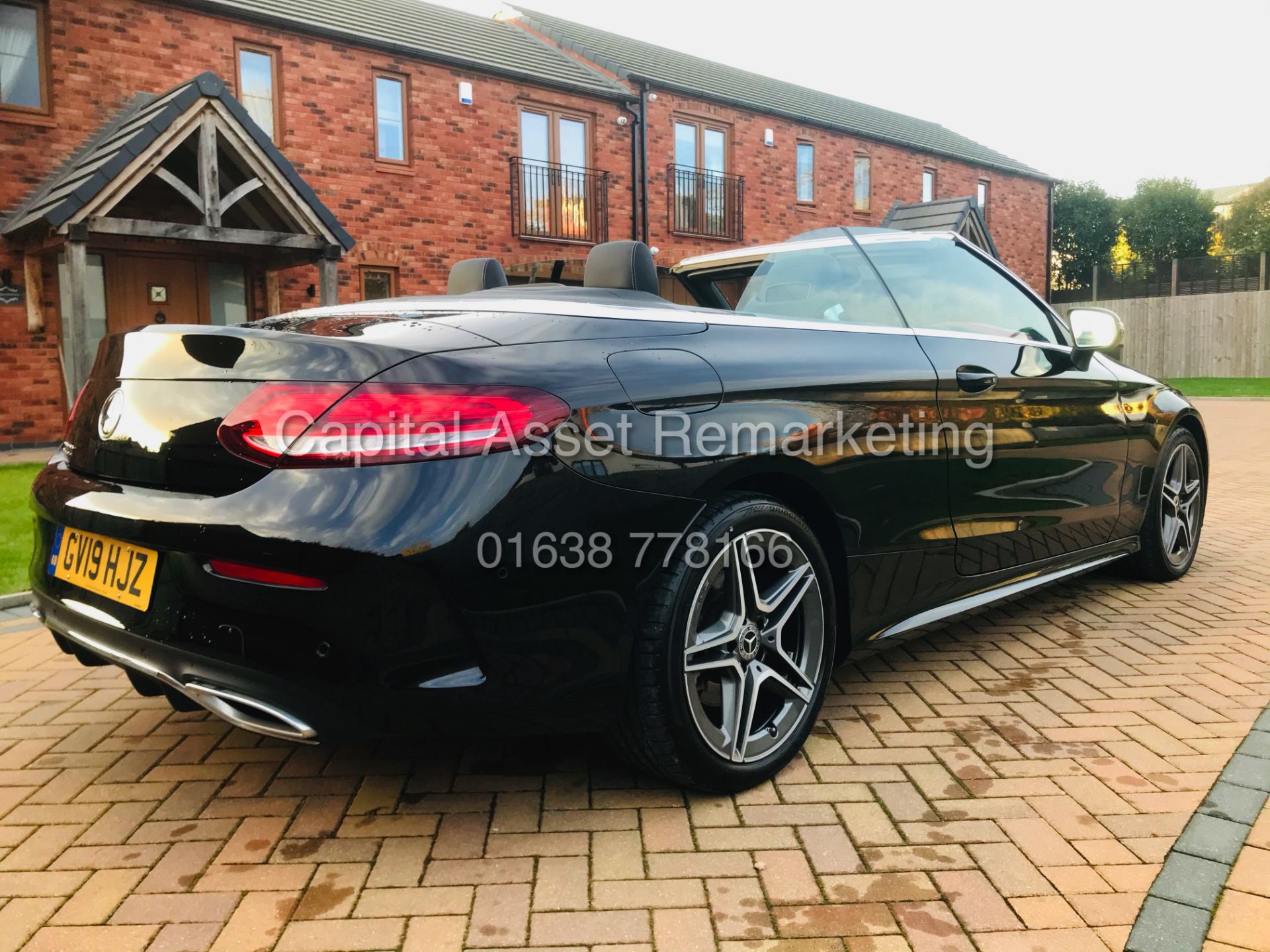 On Sale MERCEDES-BENZ C220d *AMG LINE -CABRIOLET* (2019) '9G TRONIC AUTO - LEATHER - SAT NAV' - Image 8 of 32