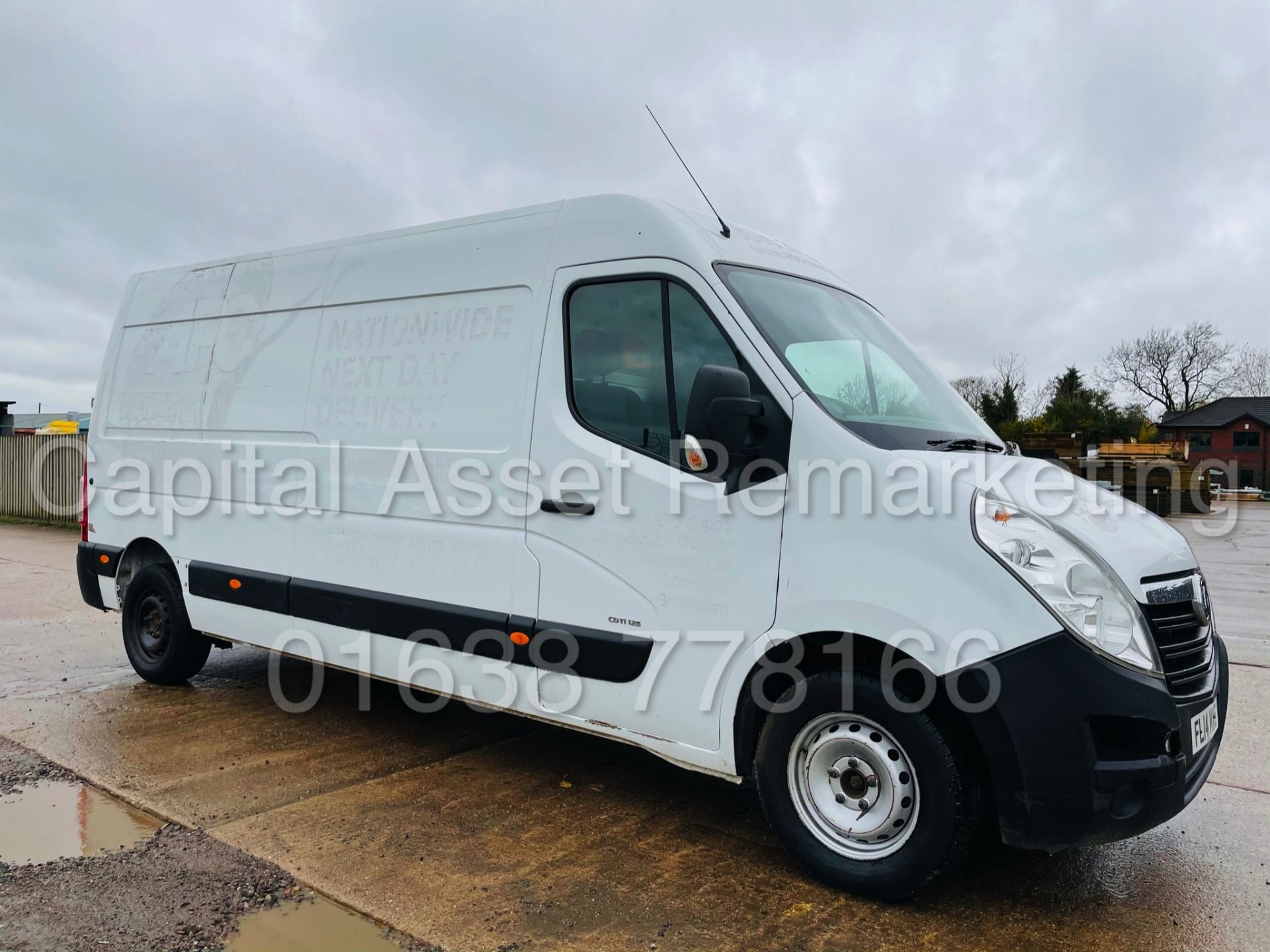 (On Sale) VAUXHALL MOVANO *LWB HI-ROOF* (2014) '2.3 CDTI-125 BHP- 6 SPEED' *1 OWNER* (3500 KG) *A/C*