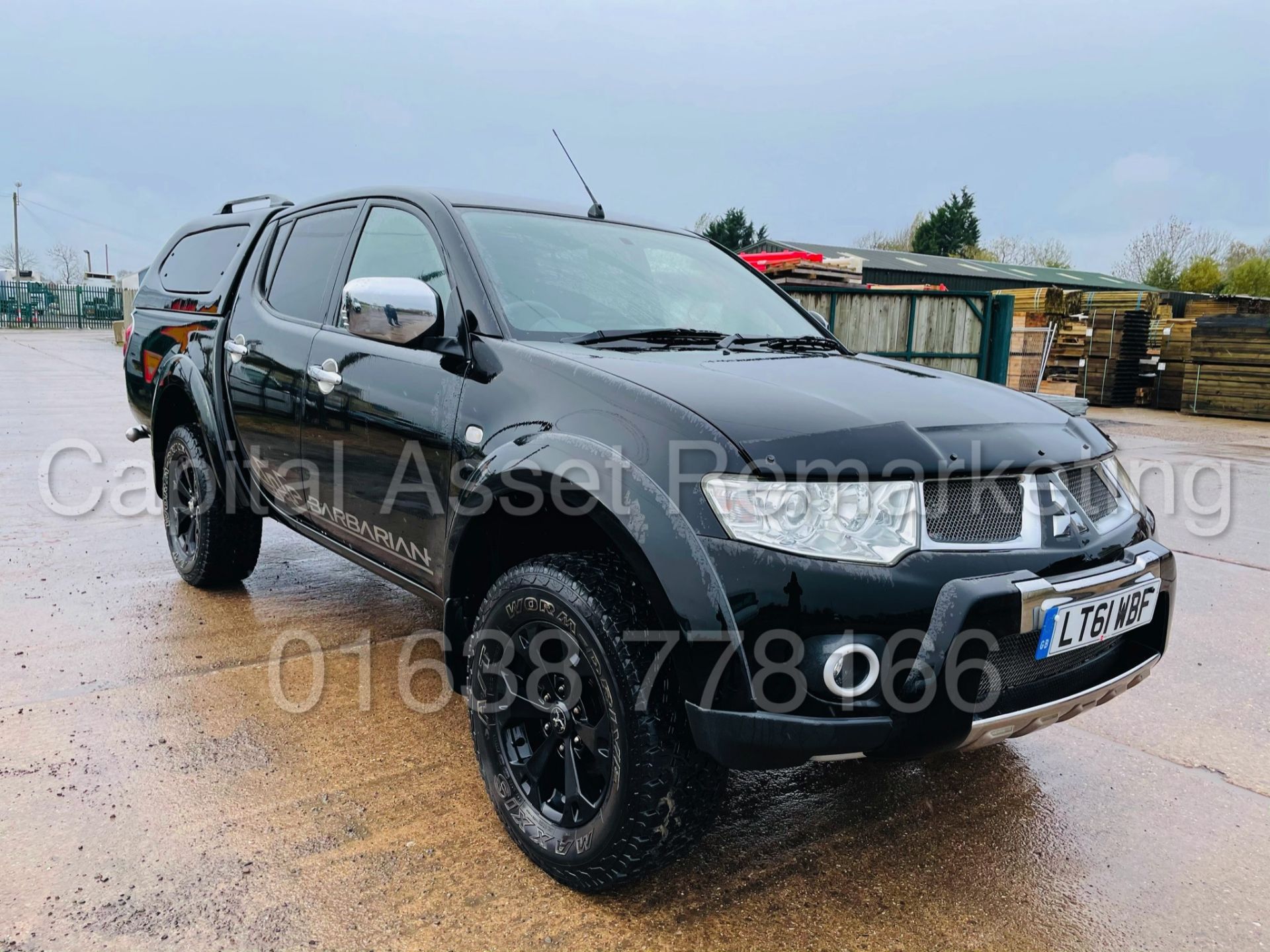 MITSUBISHI L200 *BARBARIAN EDITION* DOUBLE CAB PICK-UP (61 REG) 'AUTO - LEATHER - SAT NAV' - Image 3 of 42