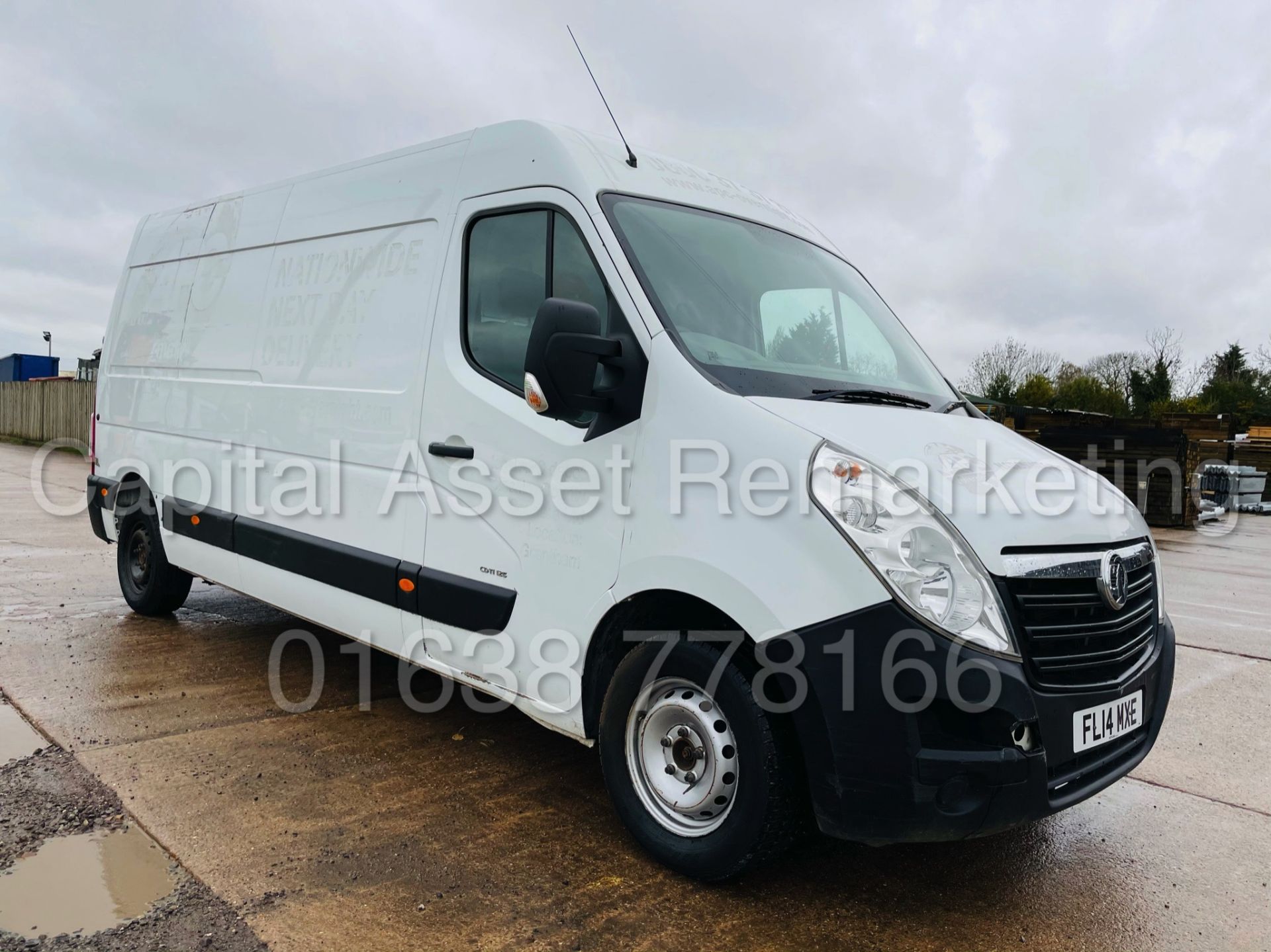 (On Sale) VAUXHALL MOVANO *LWB HI-ROOF* (2014) '2.3 CDTI-125 BHP- 6 SPEED' *1 OWNER* (3500 KG) *A/C* - Image 2 of 29