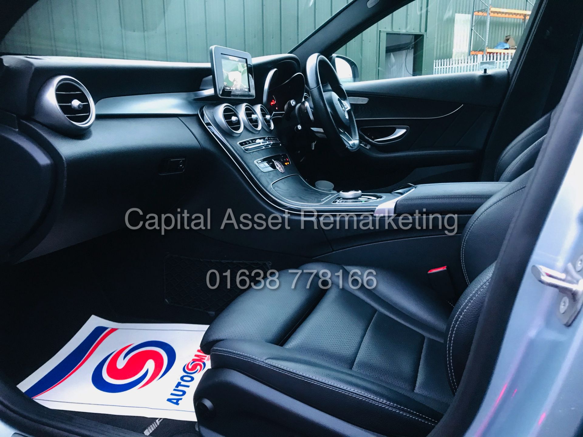 (ON SALE) MERCEDES C220d "AMG LINE" AUTOMATIC (18 REG) 1 OWNER - LEATHER - NAV - REAR CAMERA - Image 21 of 22