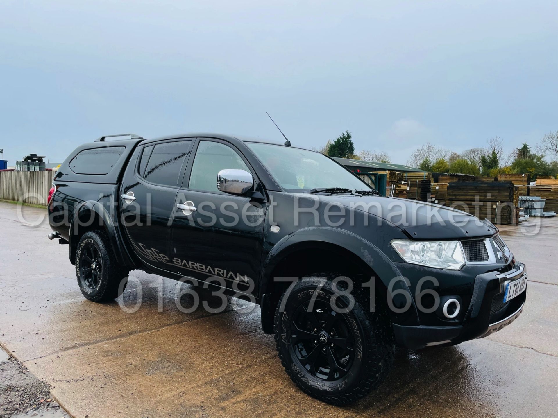 MITSUBISHI L200 *BARBARIAN EDITION* DOUBLE CAB PICK-UP (61 REG) 'AUTO - LEATHER - SAT NAV' - Image 2 of 42