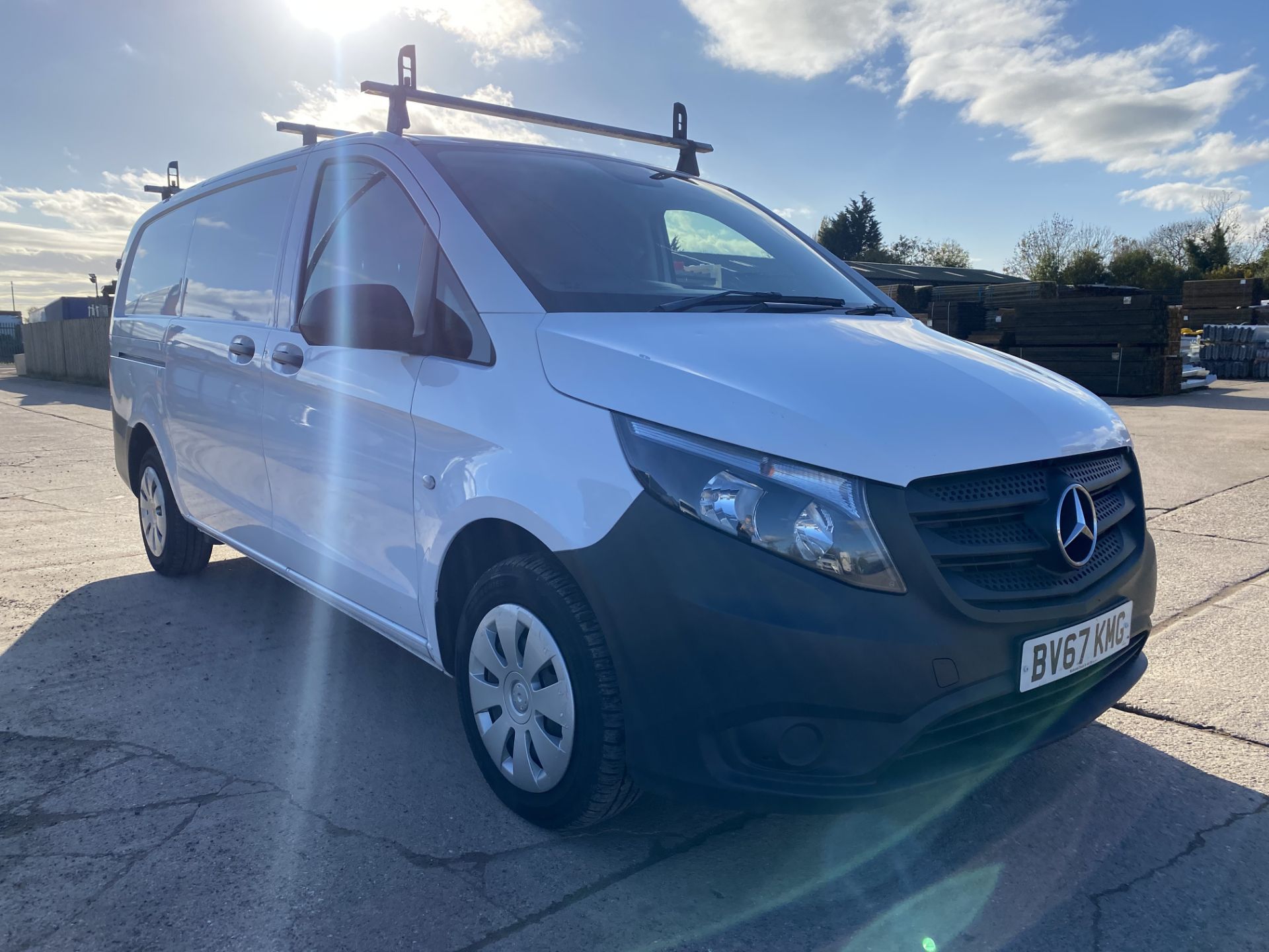 ON SALE MERCEDES VITO 114CDI BLUETEC "LWB" (EURO 6) 2018 MODEL - AIR CON - 1 KEEPER - LOOK!! - Image 5 of 19